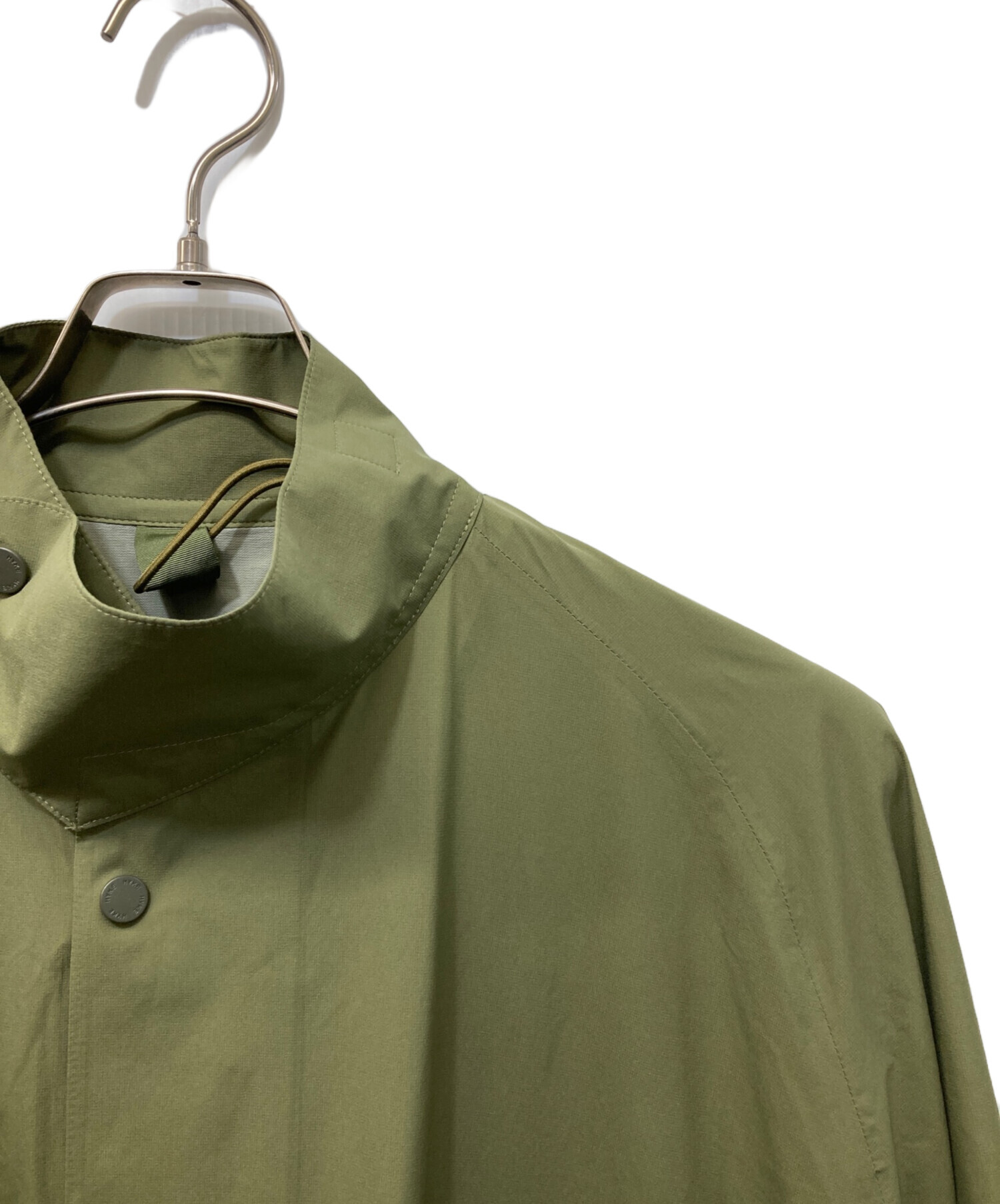 中古・古着通販】HYKE (ハイク) PERTEX MILITARY COAT カーキ