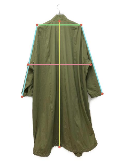 中古・古着通販】HYKE (ハイク) PERTEX MILITARY COAT カーキ サイズ:5