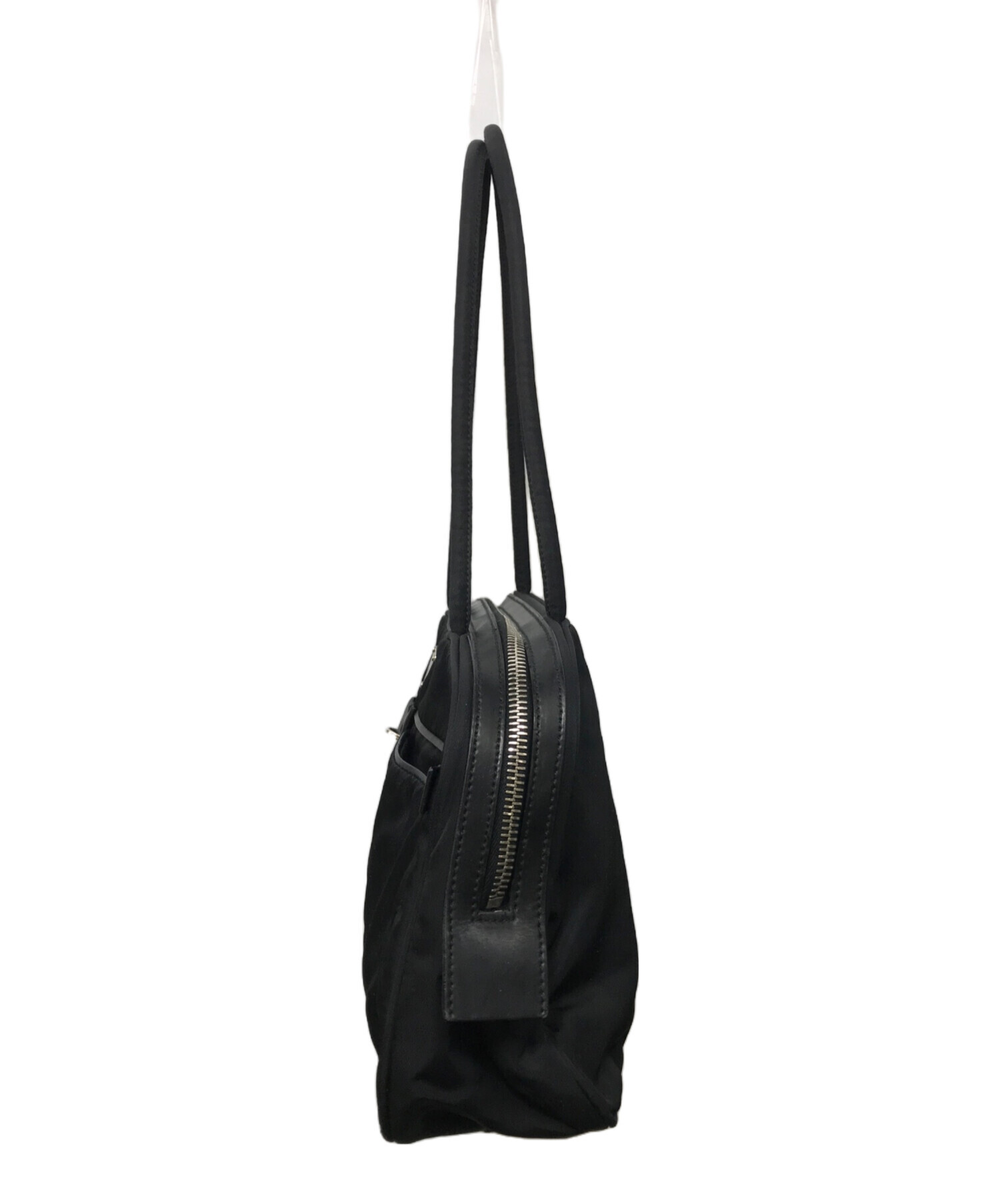 中古・古着通販】PRADA (プラダ) ナイロンハンドバッグ ブラック 