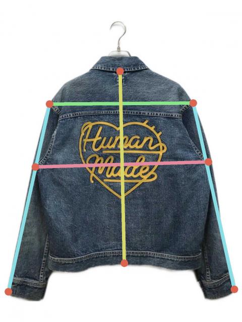 d*2様 【超希少牛本革】80〜90年代 HUMAN BEING USA ライダ 中古・古着通販】HUMAN MADE (ヒューマンメイド) STORM COWBOY DENIM