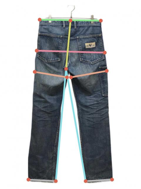 中古・古着通販】HUMAN MADE (ヒューマンメイド) STORM COWBOY DENIM