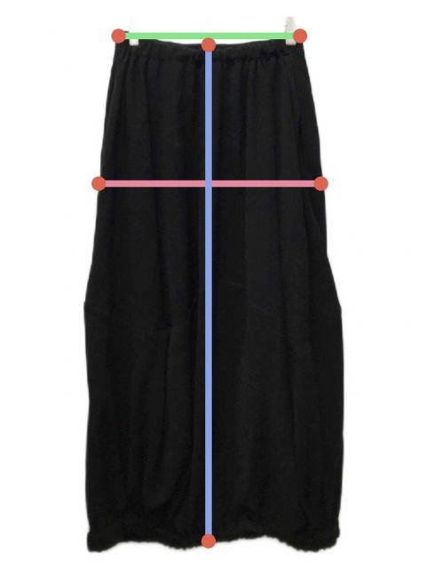 中古・古着通販】ENFOLD (エンフォルド) ミリオーネ ゴムコクーンSKIRT