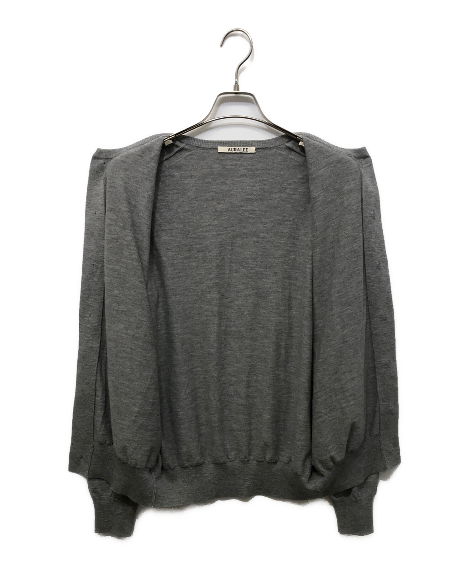 中古・古着通販】AURALEE (オーラリー) CASHMERE HARD TWIST KNIT