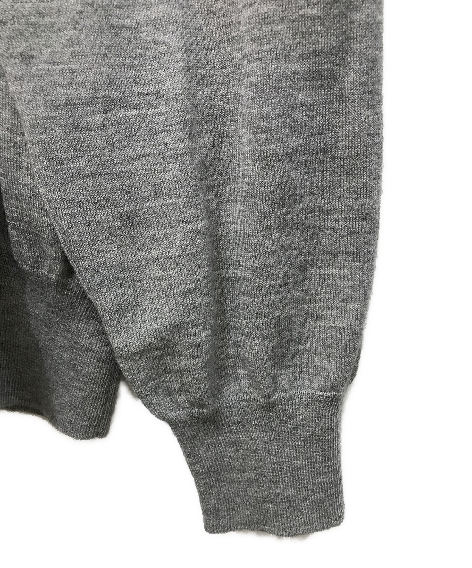 auralee ローゲージニット　グレー 中古・古着通販】AURALEE (オーラリー) CASHMERE HARD TWIST KNIT