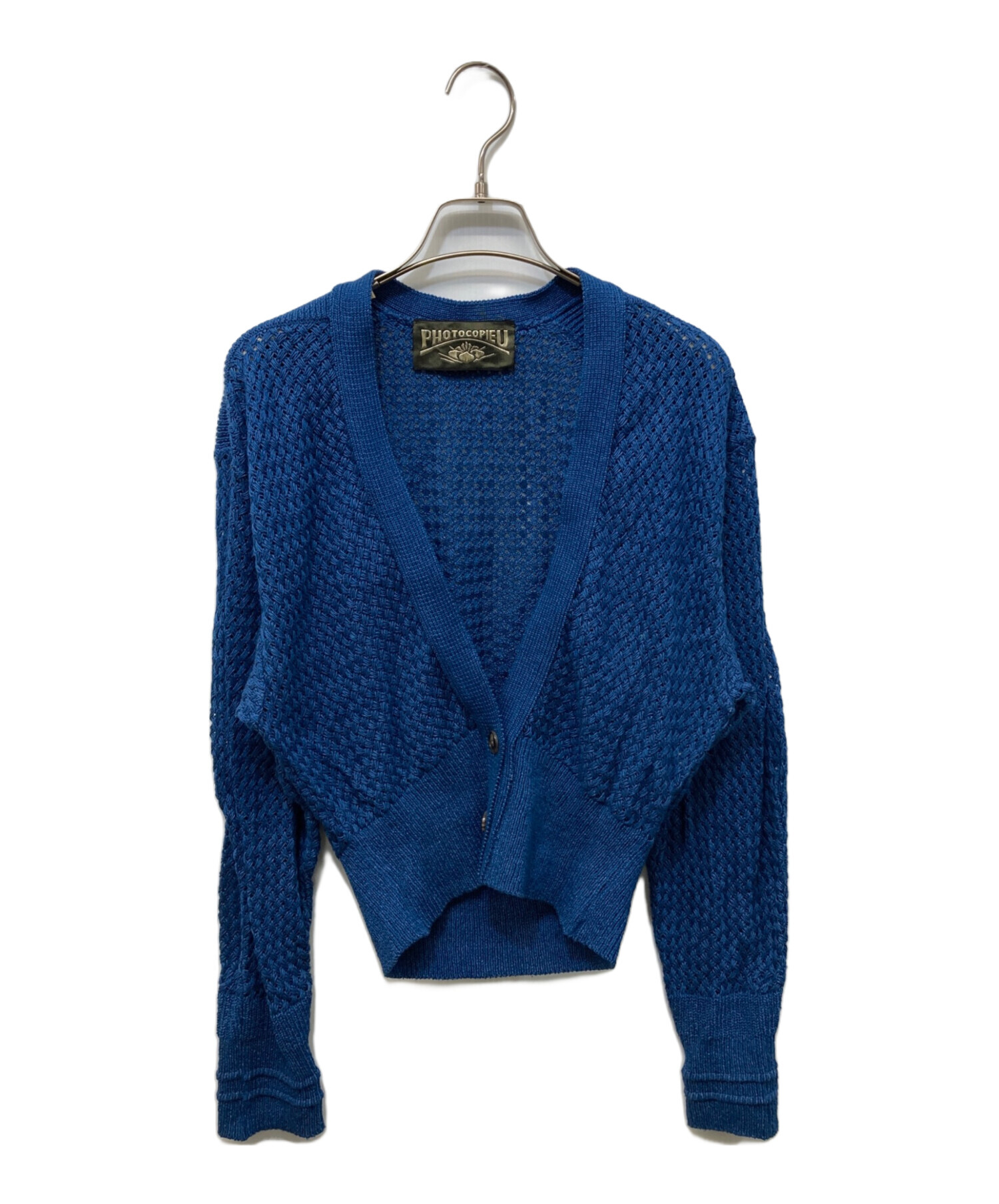 PHOTOCOPIEU カーディガン 中古・古着通販】PHOTOCOPIEU (フォトコピュー) ショートカーディガン