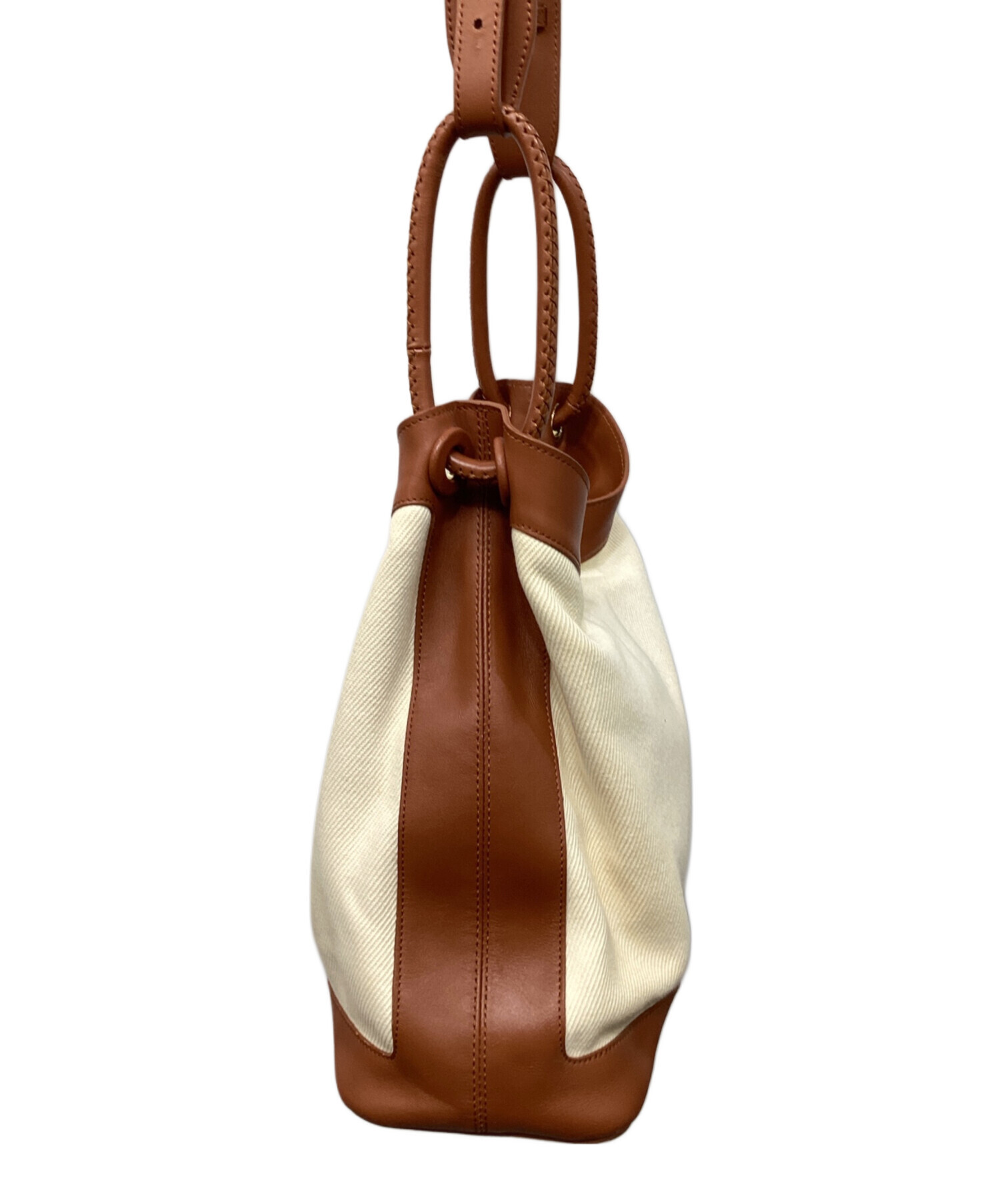 中古・古着通販】elleme (エレメ) CANVAS BAG ベージュ｜ブランド 