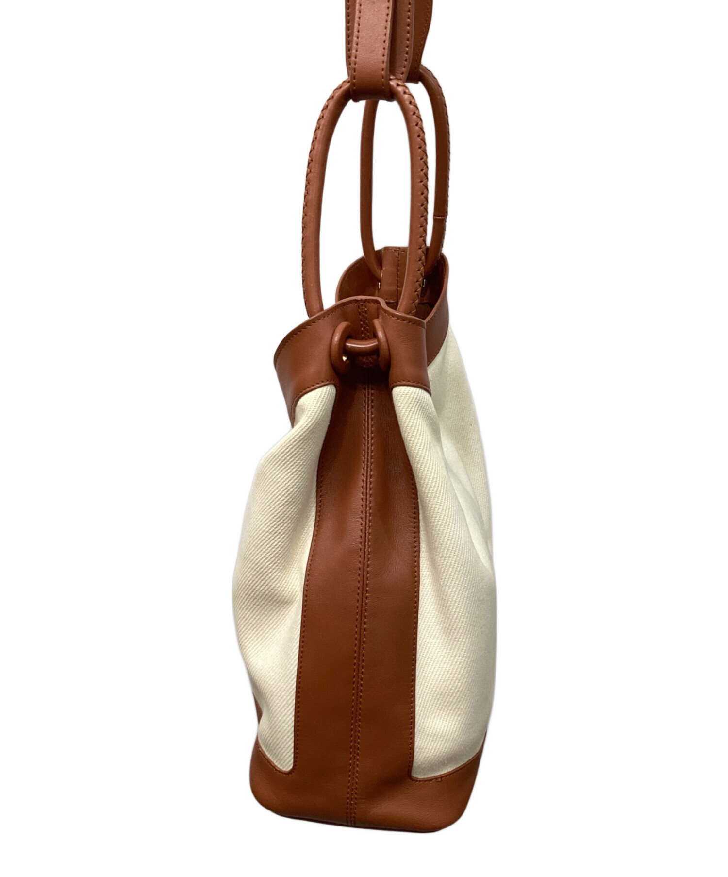 中古・古着通販】elleme (エレメ) CANVAS BAG ベージュ｜ブランド 