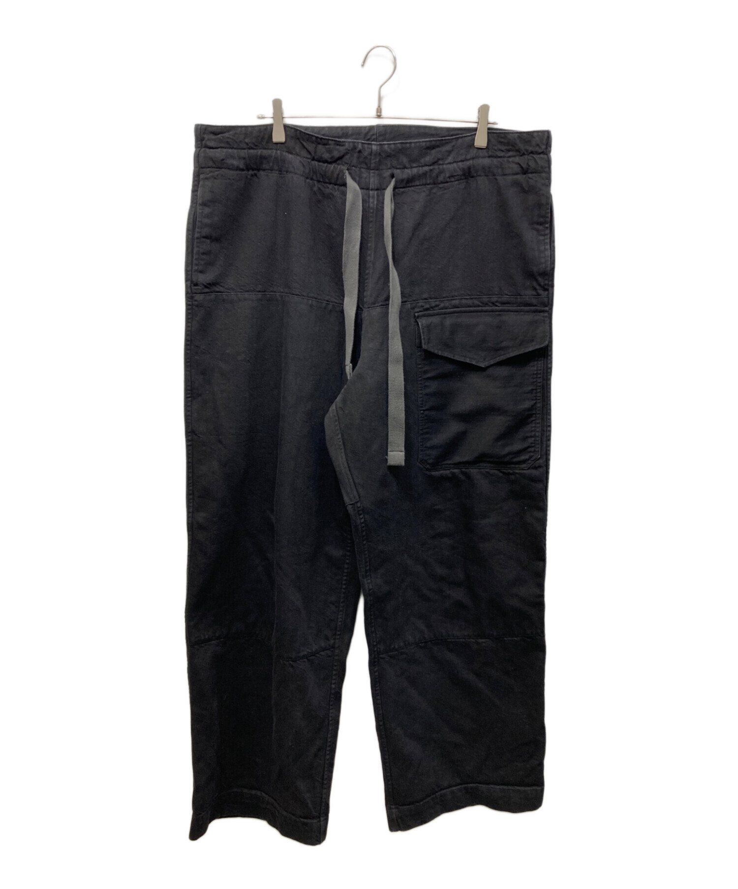 中古・古着通販】SUS-SOUS (シュス) MK-1 Black Bio Wash cotton wool 