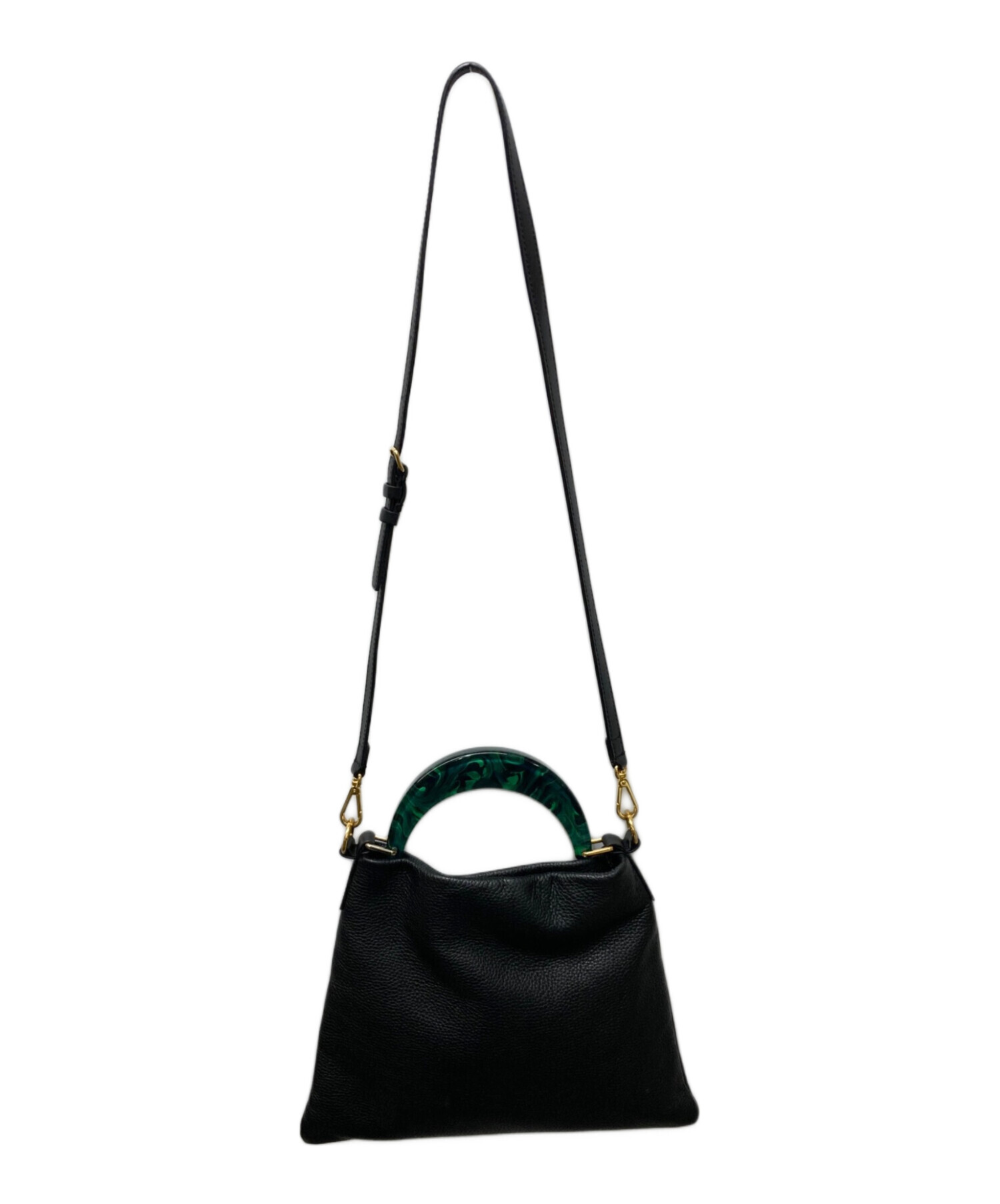 中古・古着通販】MARNI (マルニ) veniceスモールバッグ ブラック 