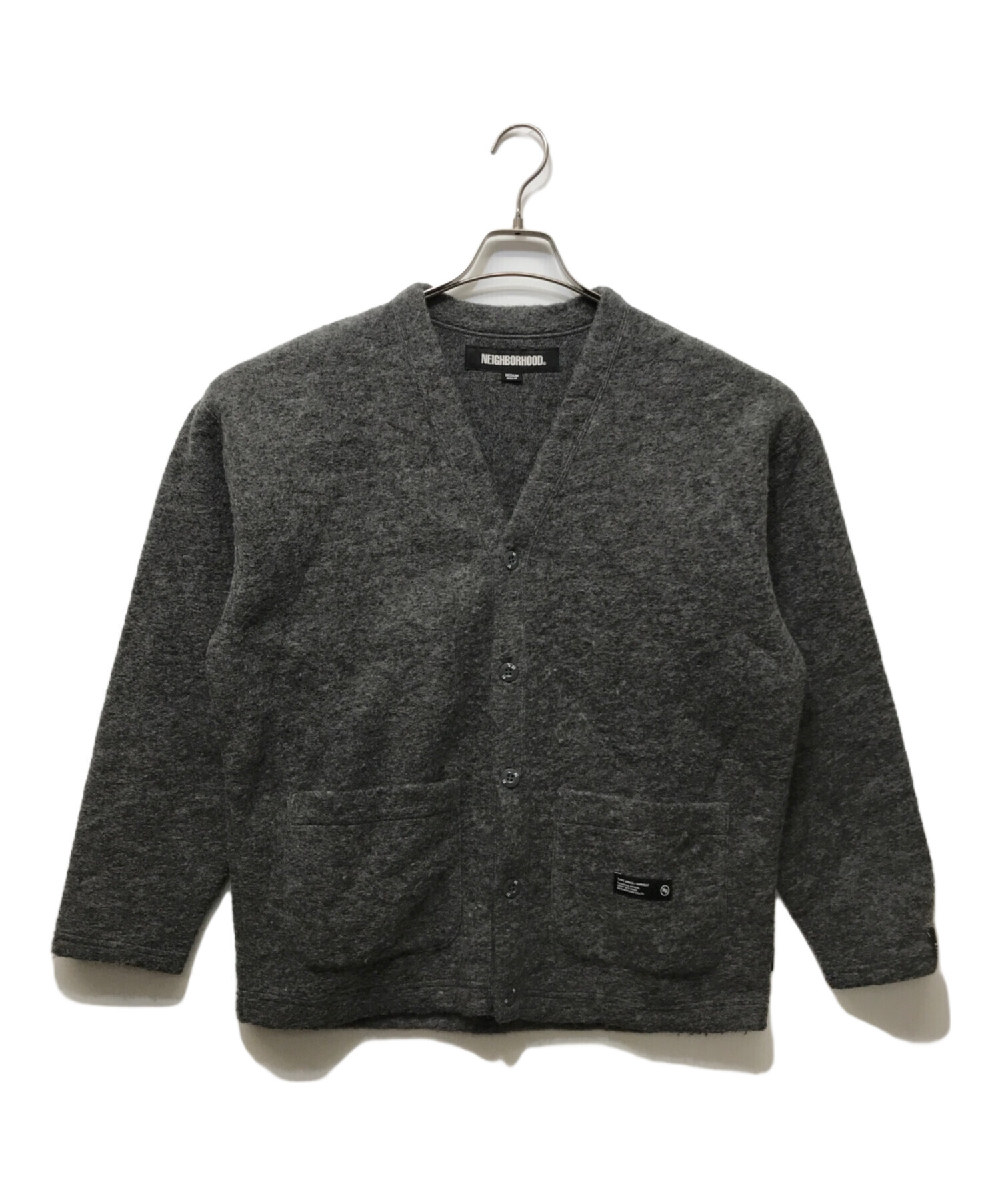 中古・古着通販】NEIGHBORHOOD (ネイバーフッド) WOOL JERSEY CARDIGAN 