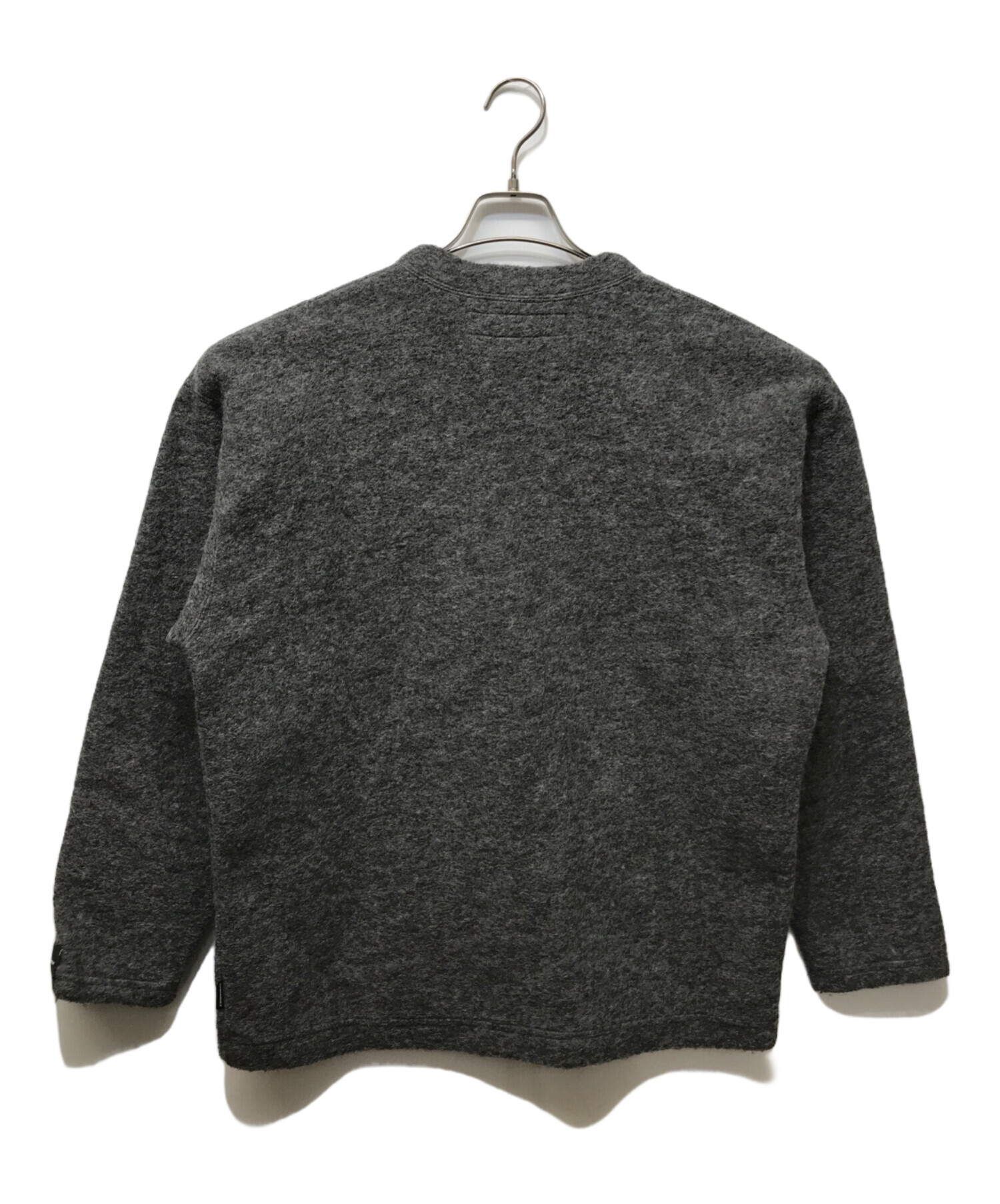 NEIGHBORHOOD (ネイバーフッド) WOOL JERSEY CARDIGAN グレー サイズ:M