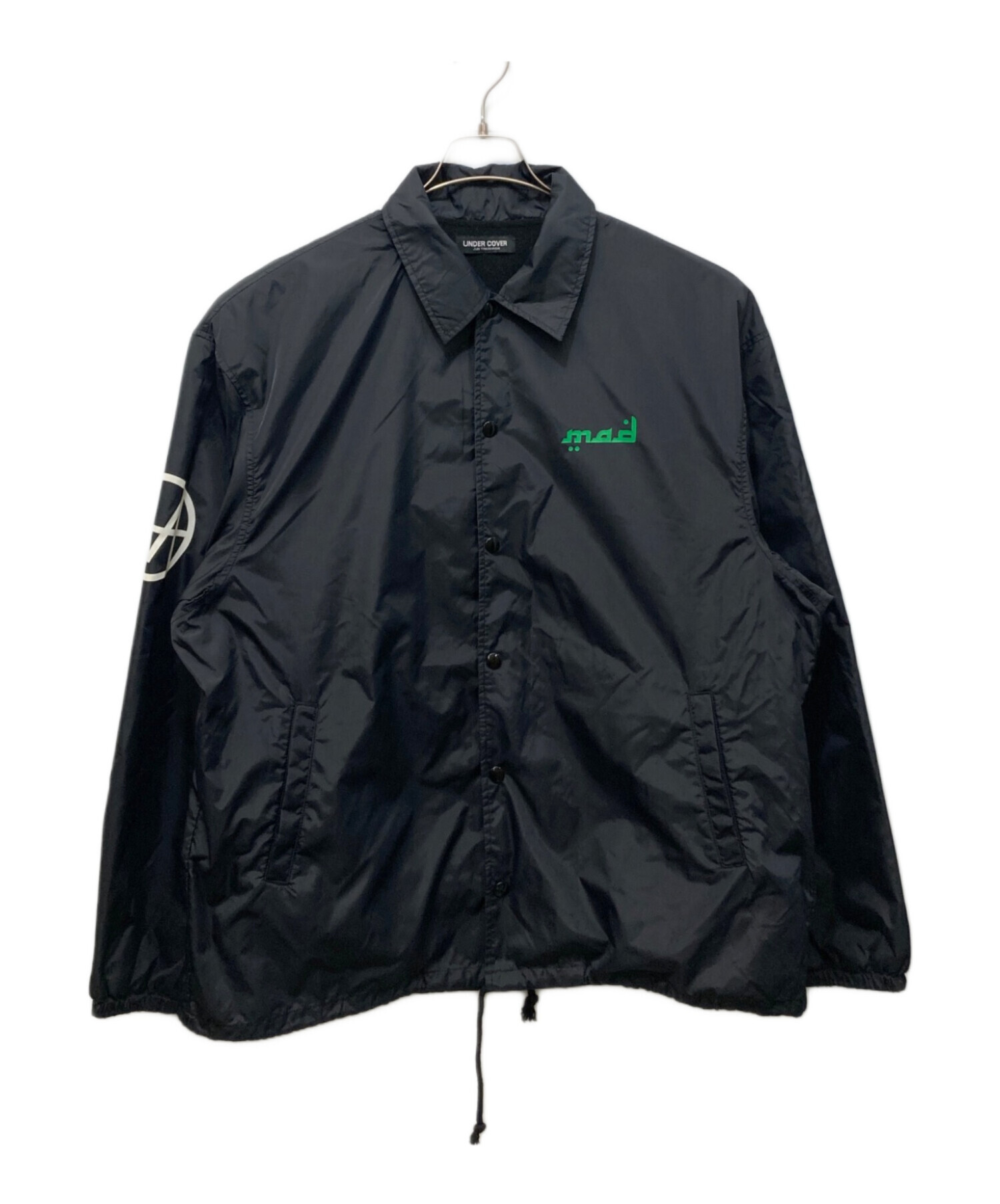アンダーカバー コーチジャケット UNDERCOVER ネイバーフッド UNDERCOVER アンダーカバー COACH JACKET コーチ ジャケット ブラック