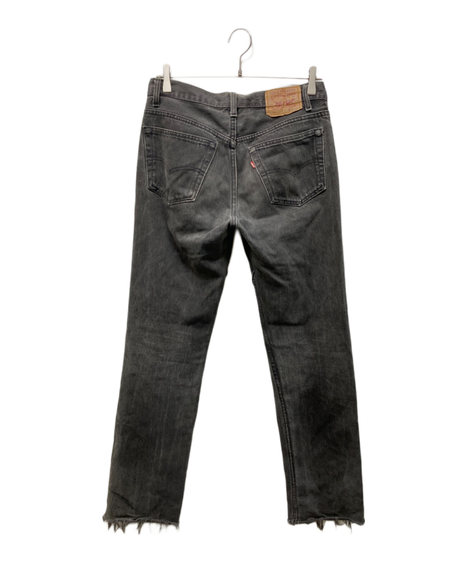 中古・古着通販】LEVI'S (リーバイス) USA501リメイクブラックデニム