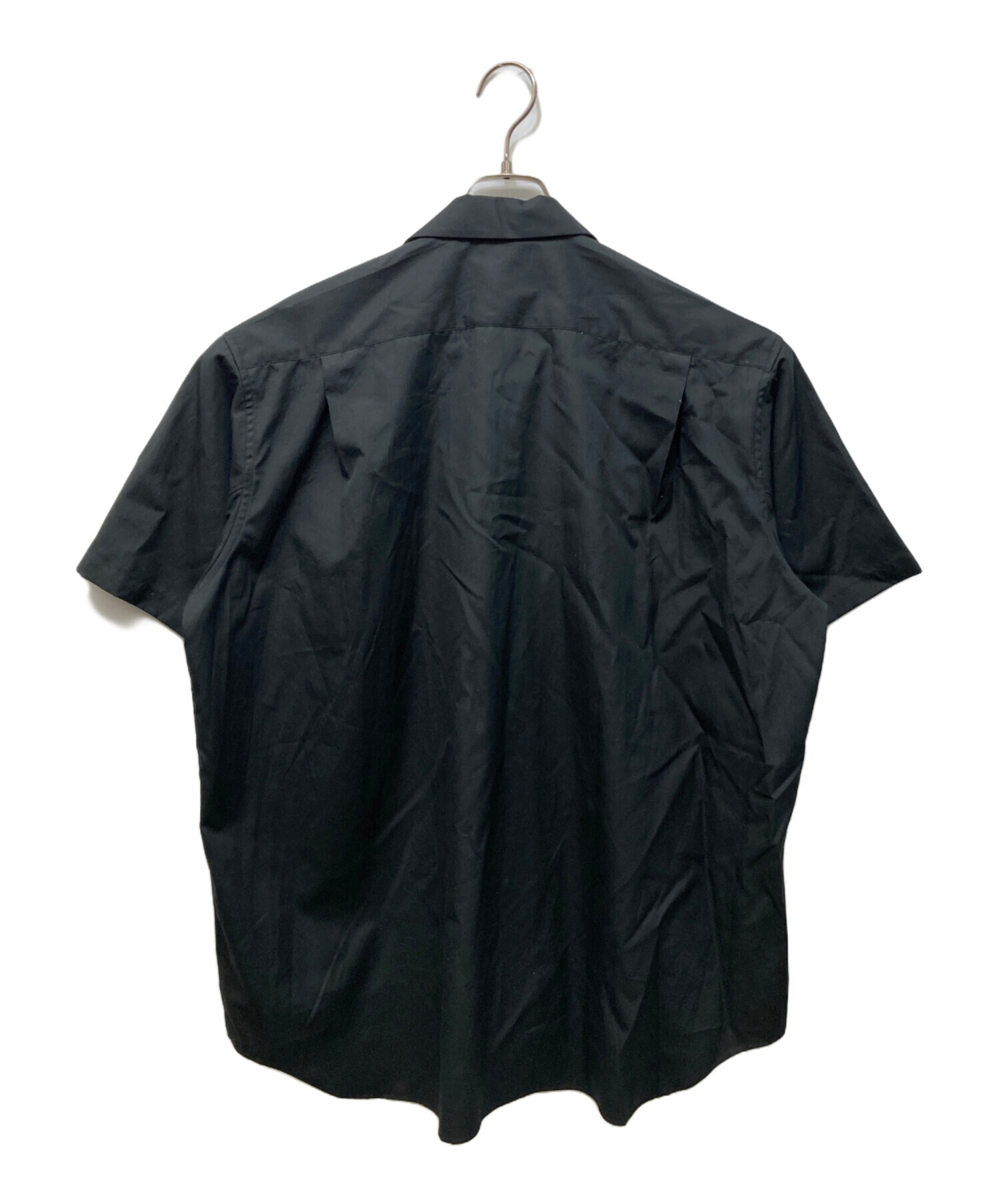 Sans limite サンリミット　半袖プルオーバーシャツ　ブラック 中古・古着通販】Sans limite (サンリミット) 開襟 半袖 シャツ