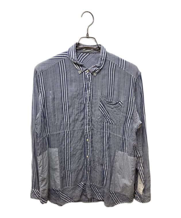 UNDERCOVER ストライプシャツ 中古・古着通販】UNDERCOVERISM (アンダーカバーイズム) 切替