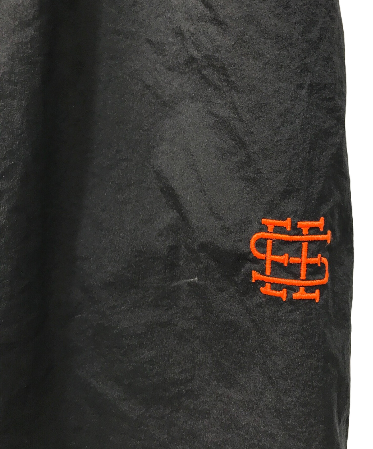 中古・古着通販】SEESEE (シーシー) WIDE NYLON PANTS ブラック サイズ