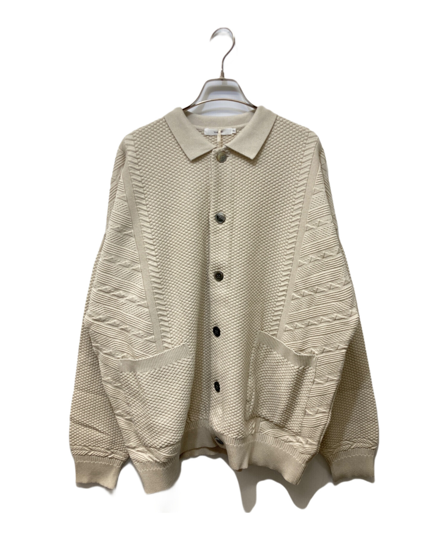 中古・古着通販】yashiki (ヤシキ) Hoshikuzu Collar Cardigan 