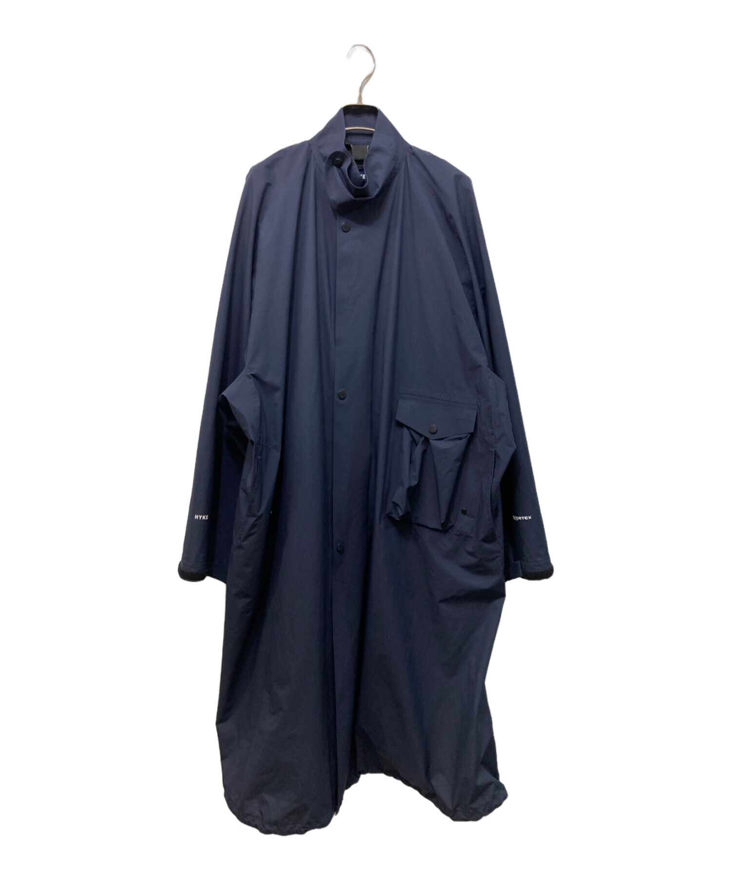 中古・古着通販】HYKE (ハイク) PERTEX MILITARY COAT ネイビー サイズ