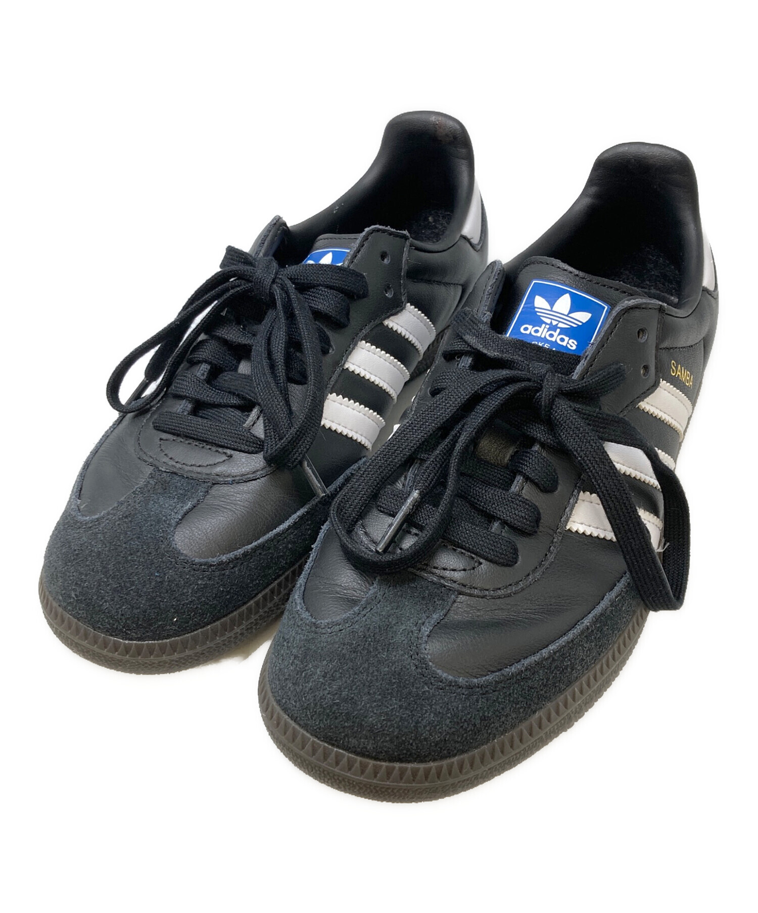 中古・古着通販】adidas (アディダス) SAMBA OG ブラック サイズ:24.5 