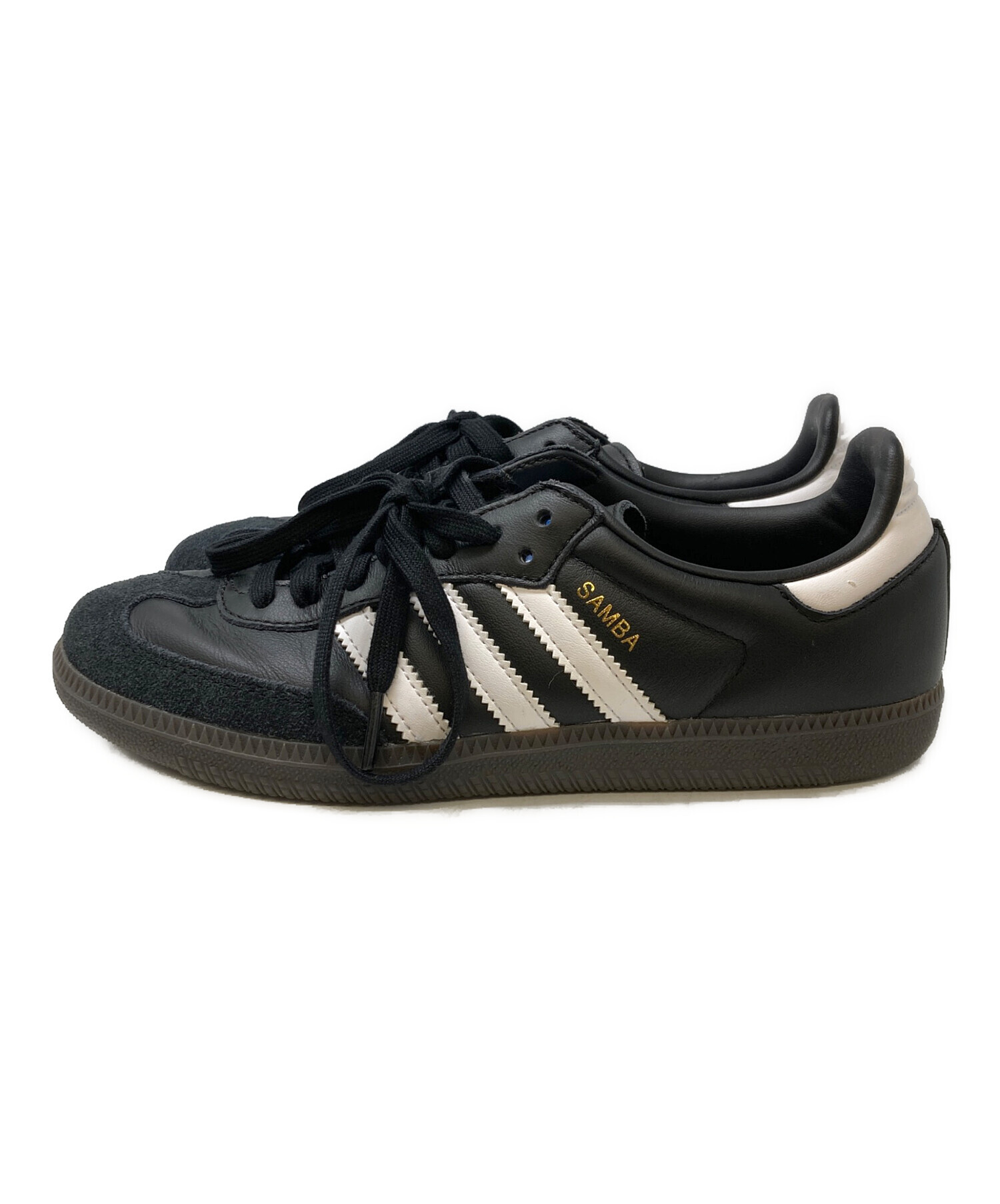 中古・古着通販】adidas (アディダス) SAMBA OG ブラック サイズ:24.5 
