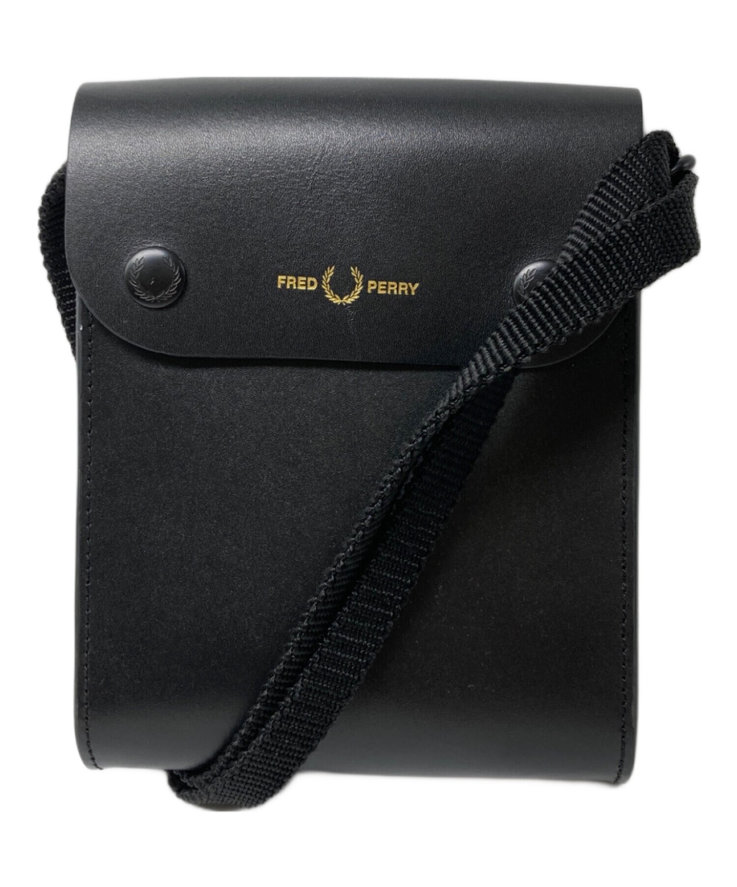 中古・古着通販】FRED PERRY (フレッドペリー) レザーミニショルダー 