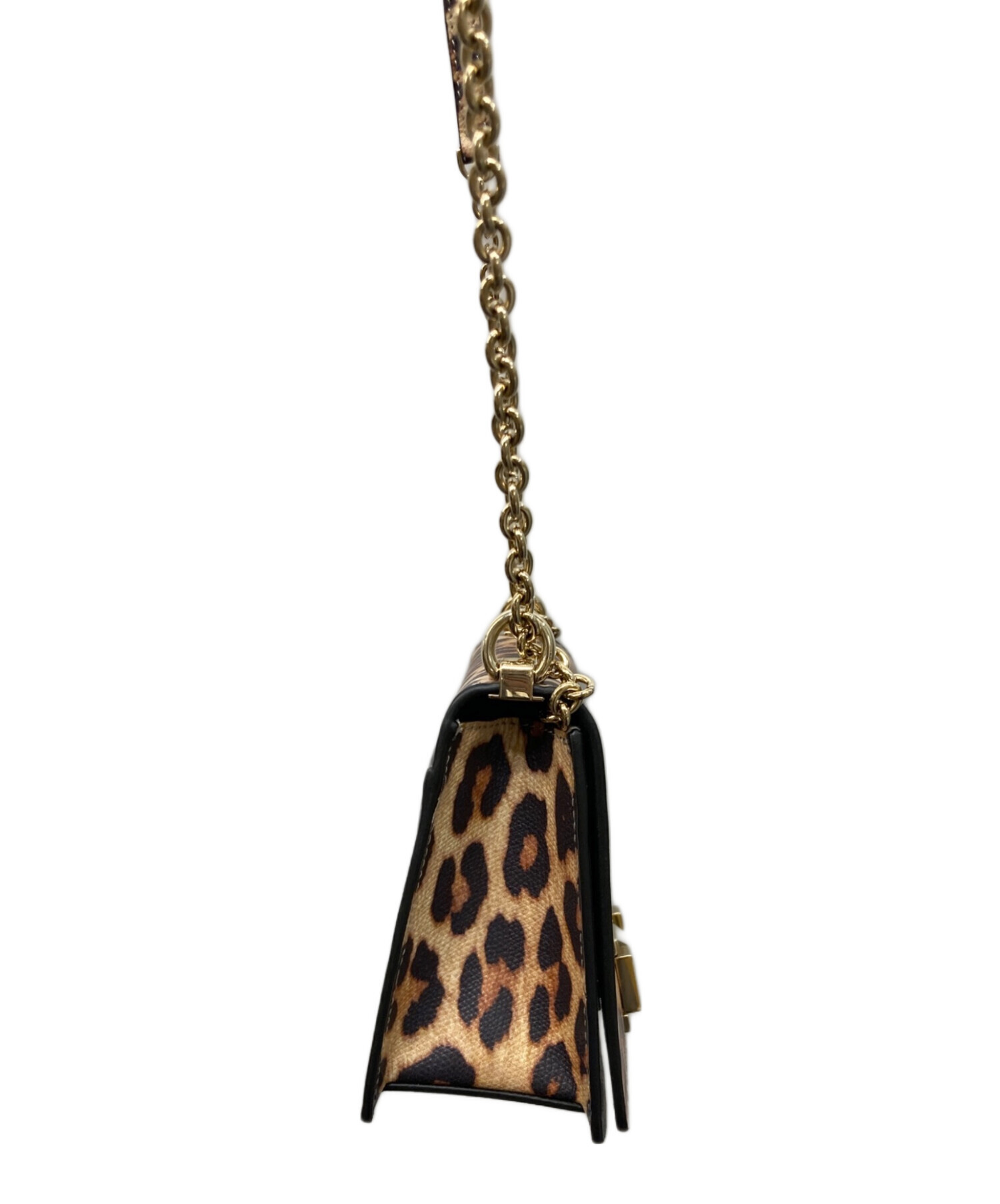 中古・古着通販】FURLA (フルラ) レオパード柄 MINI CROSSBODY 