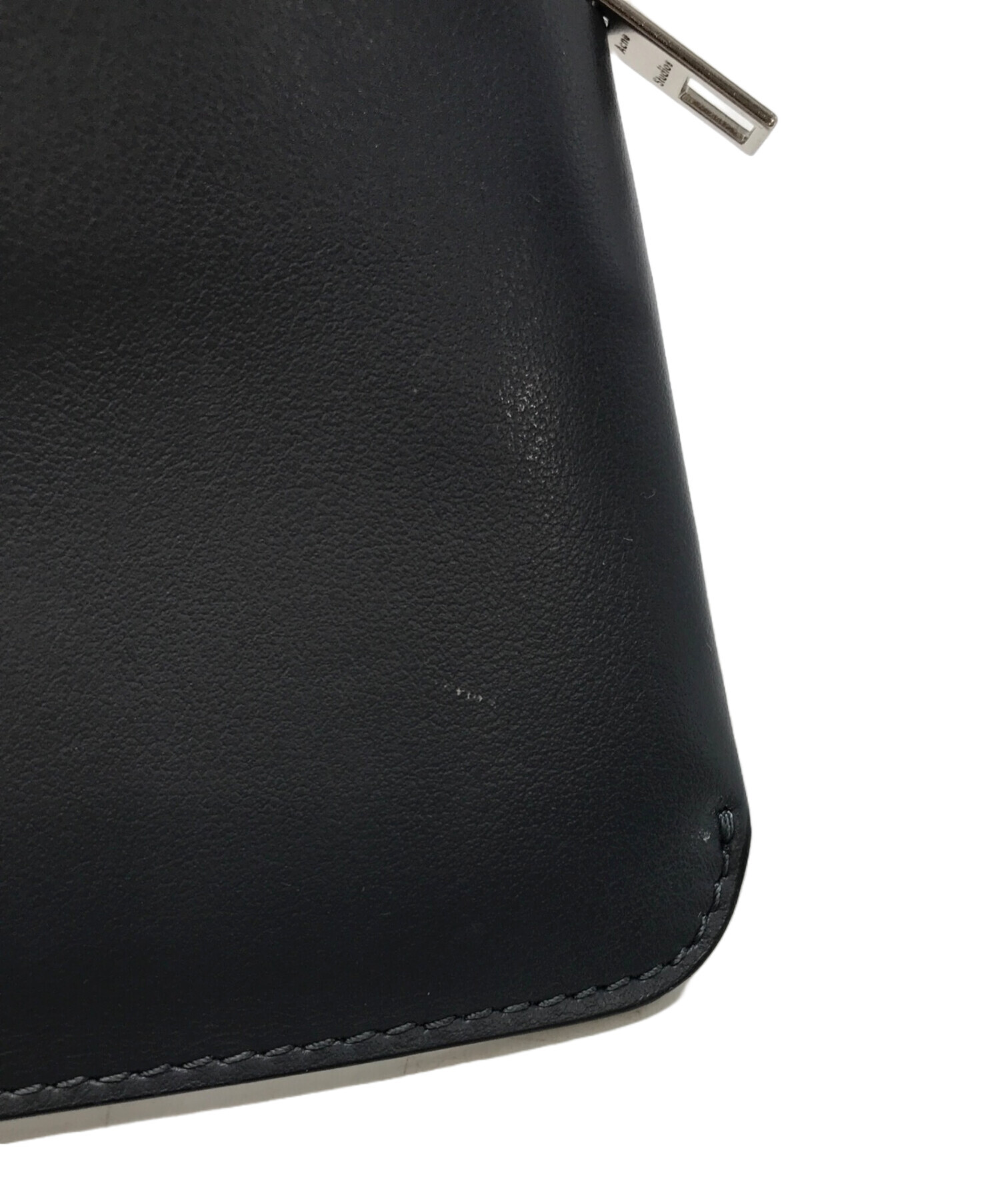 Acne Studios アクネストゥディオズ カードケース - 黒 【古着】【中古】 中古・古着通販】ACNE STUDIOS (アクネ ストゥディオス) ストラップ付