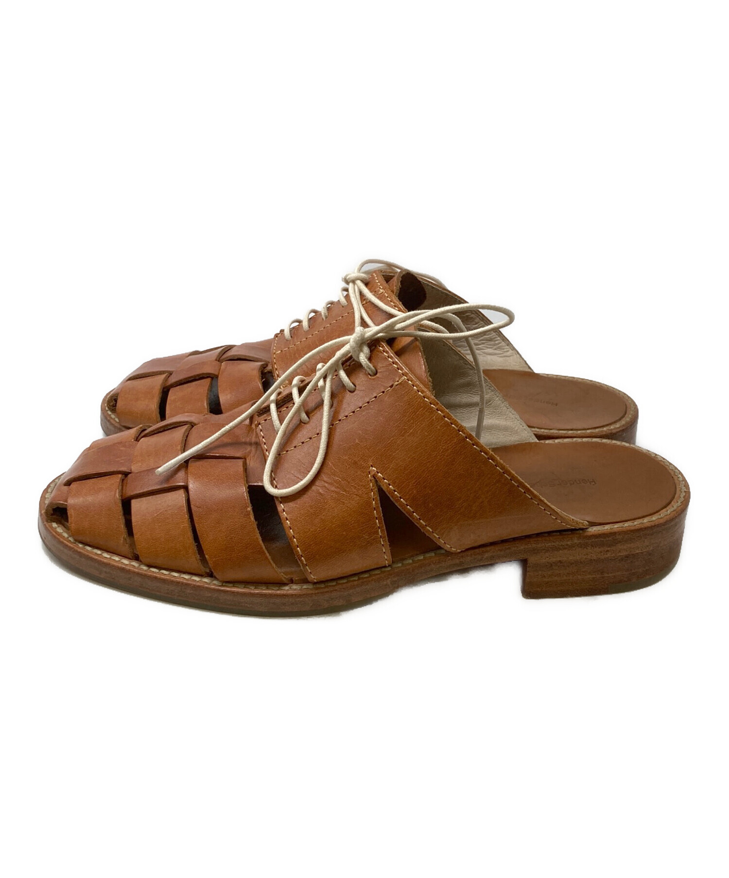 Hender Scheme エンダースキーマー ベルト  茶 【古着】【中古】【送料無料】 中古・古着通販】Hender Scheme (エンダースキーマ) Tail belt