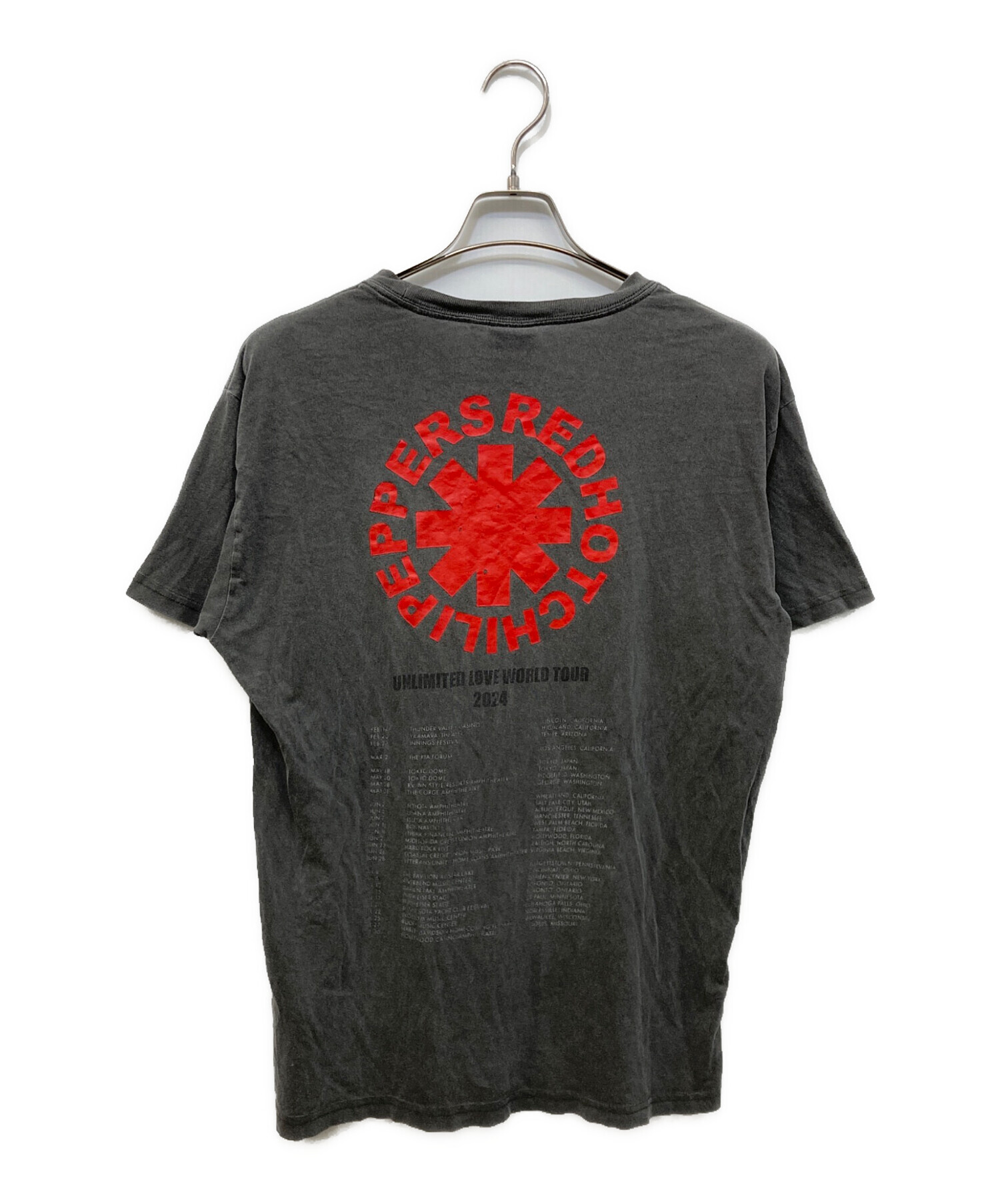 レッチリ　2024年ツアーTシャツ　Mサイズ 中古・古着通販】RED HOT CHILI PEPPERS (レッドホットチリペッパーズ