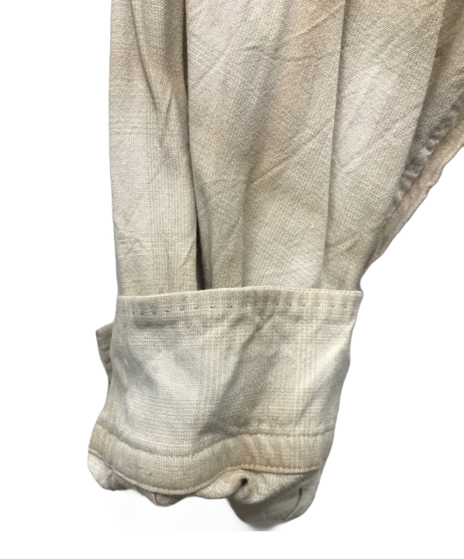 YOKE OVERSIZED OPEN COLLAR SHIRT size3