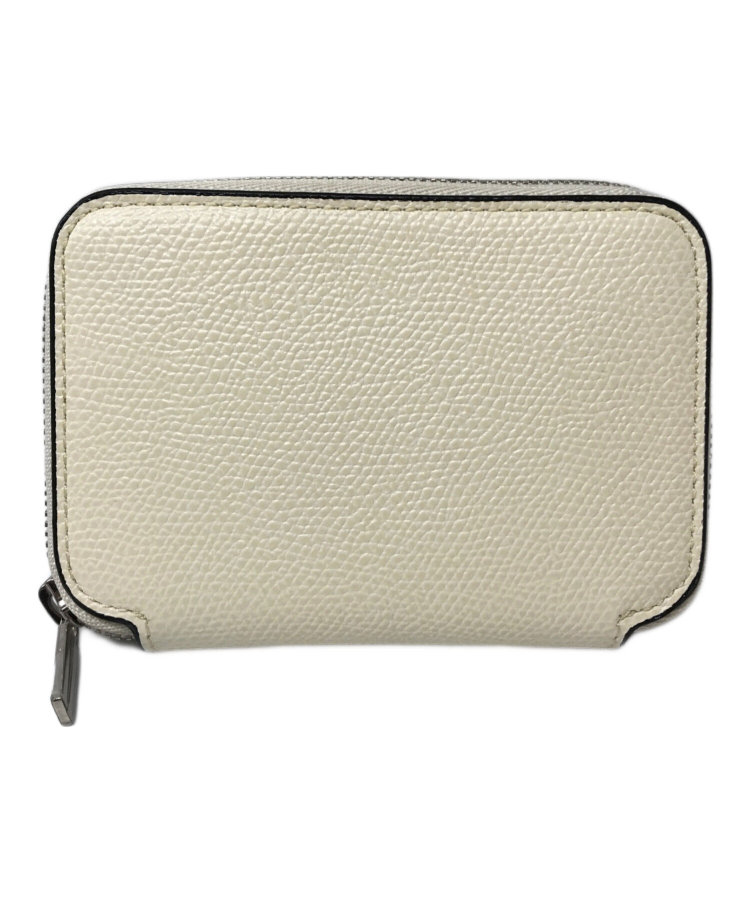 ヴァレクストラValextraジッパー付きカードホルダーコンパクトウォレット財布 ジップ アラウンド カードフォルダー – Valextra - ヴァレクストラ