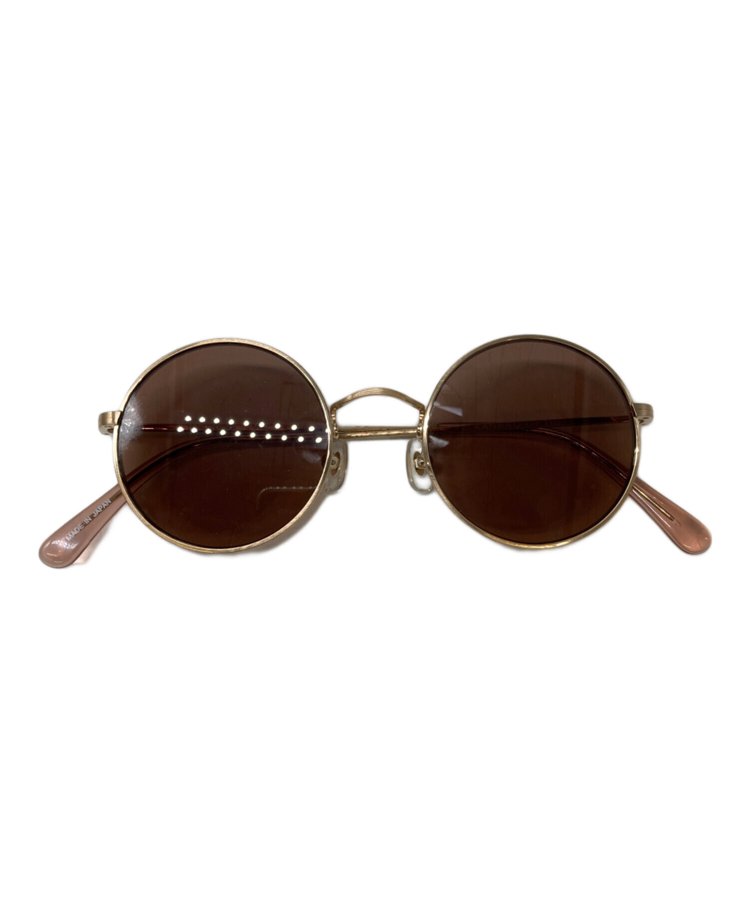 中古・古着通販】THE SHISHIKUI (シシクイ) サングラス ゴールド