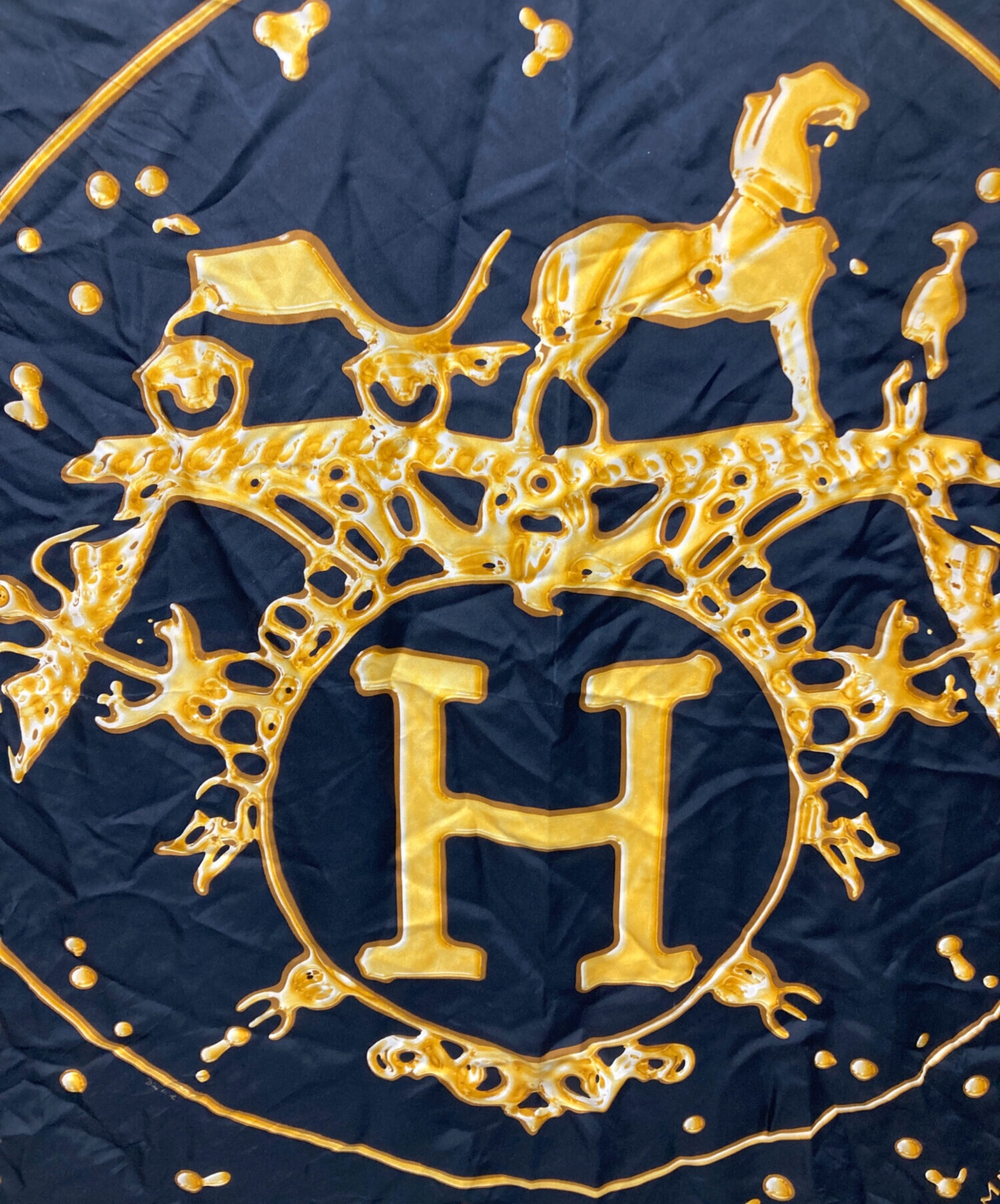 中古・古着通販】HERMES (エルメス) カレ90 シルクスカーフ