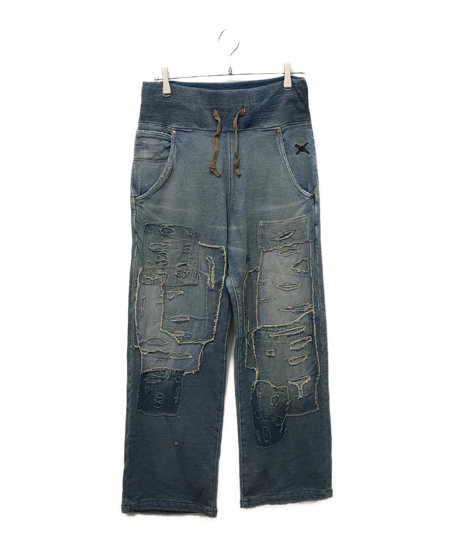 中古・古着通販】KAPITAL (キャピタル) 襤褸加工パッチワーク