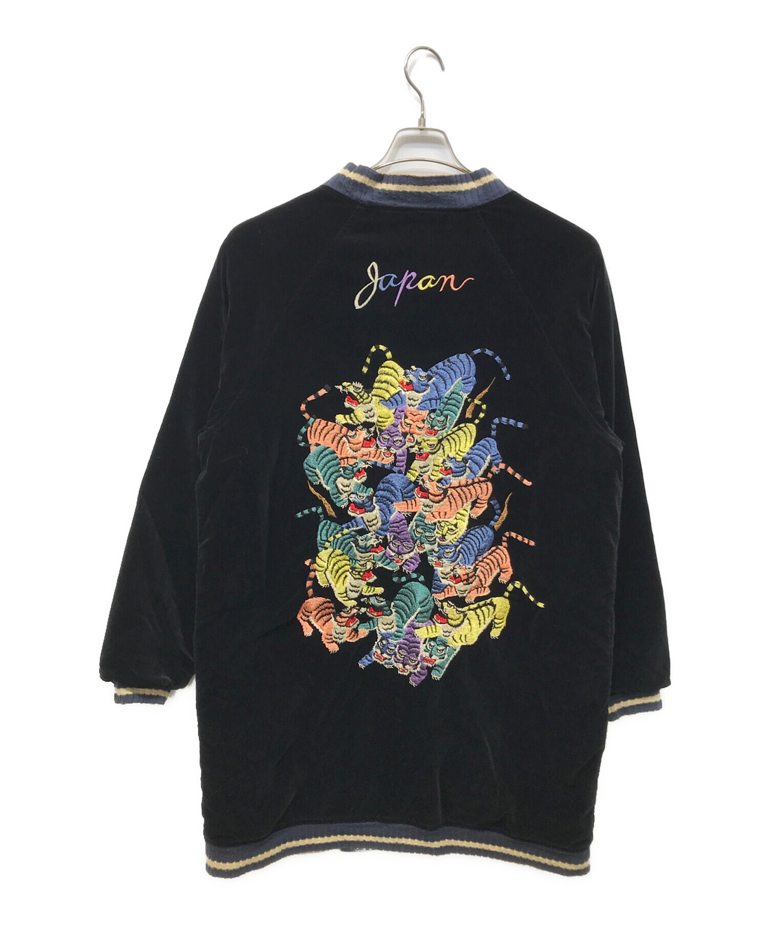 中古・古着通販】KAPITAL (キャピタル) 百稚虎スカジャン ブラック