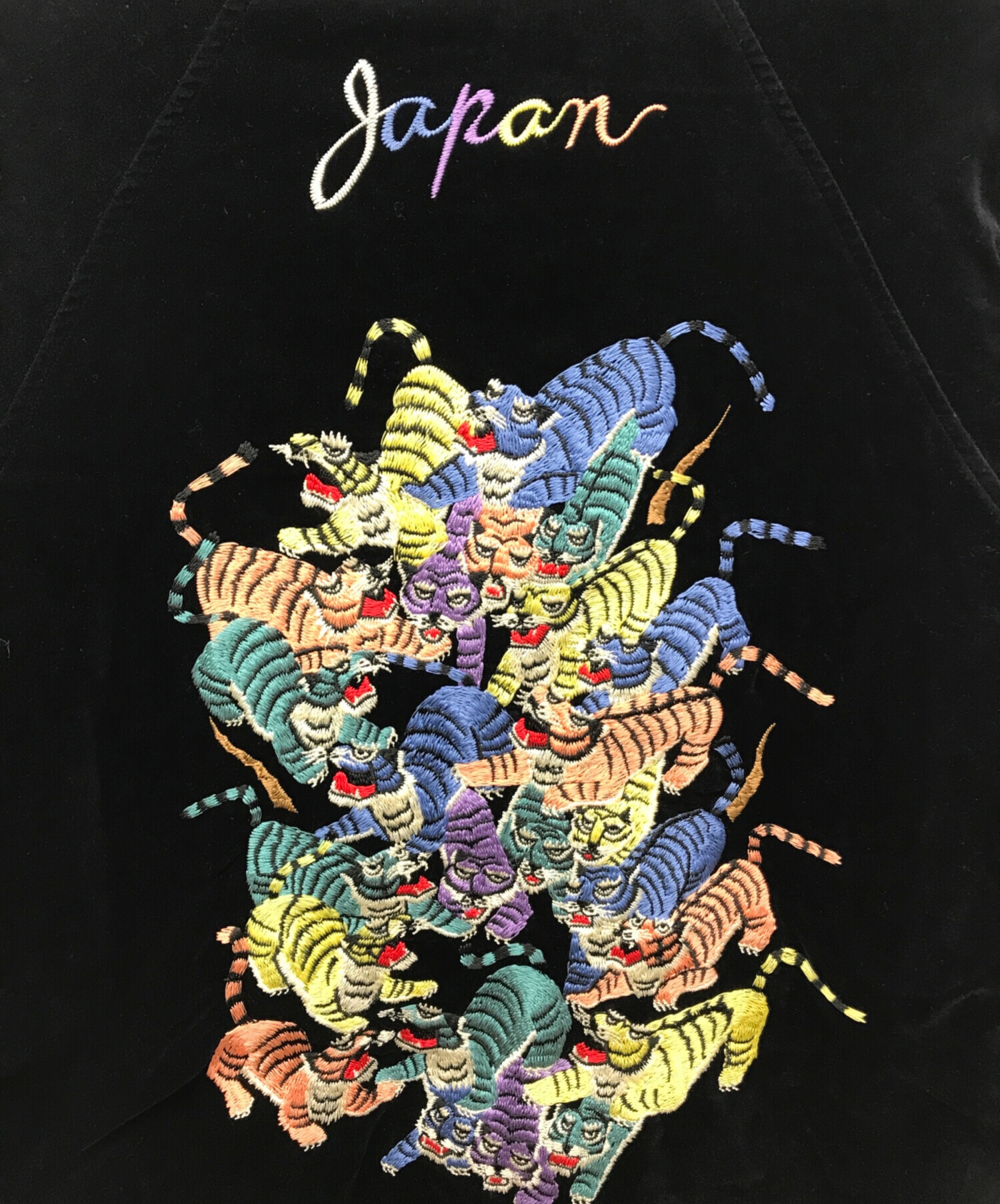 中古・古着通販】KAPITAL (キャピタル) 百稚虎スカジャン ブラック