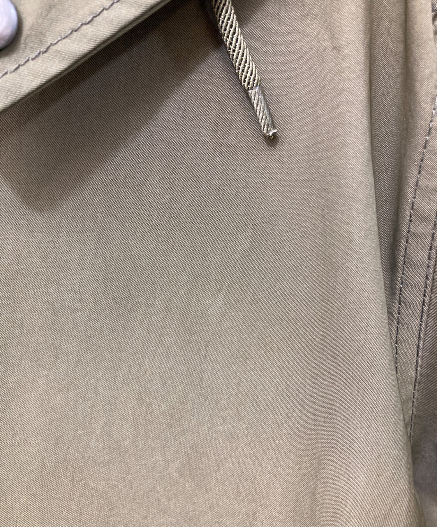 中古・古着通販】Denham (デンハム) ミリタリー モッズ コート カーキ