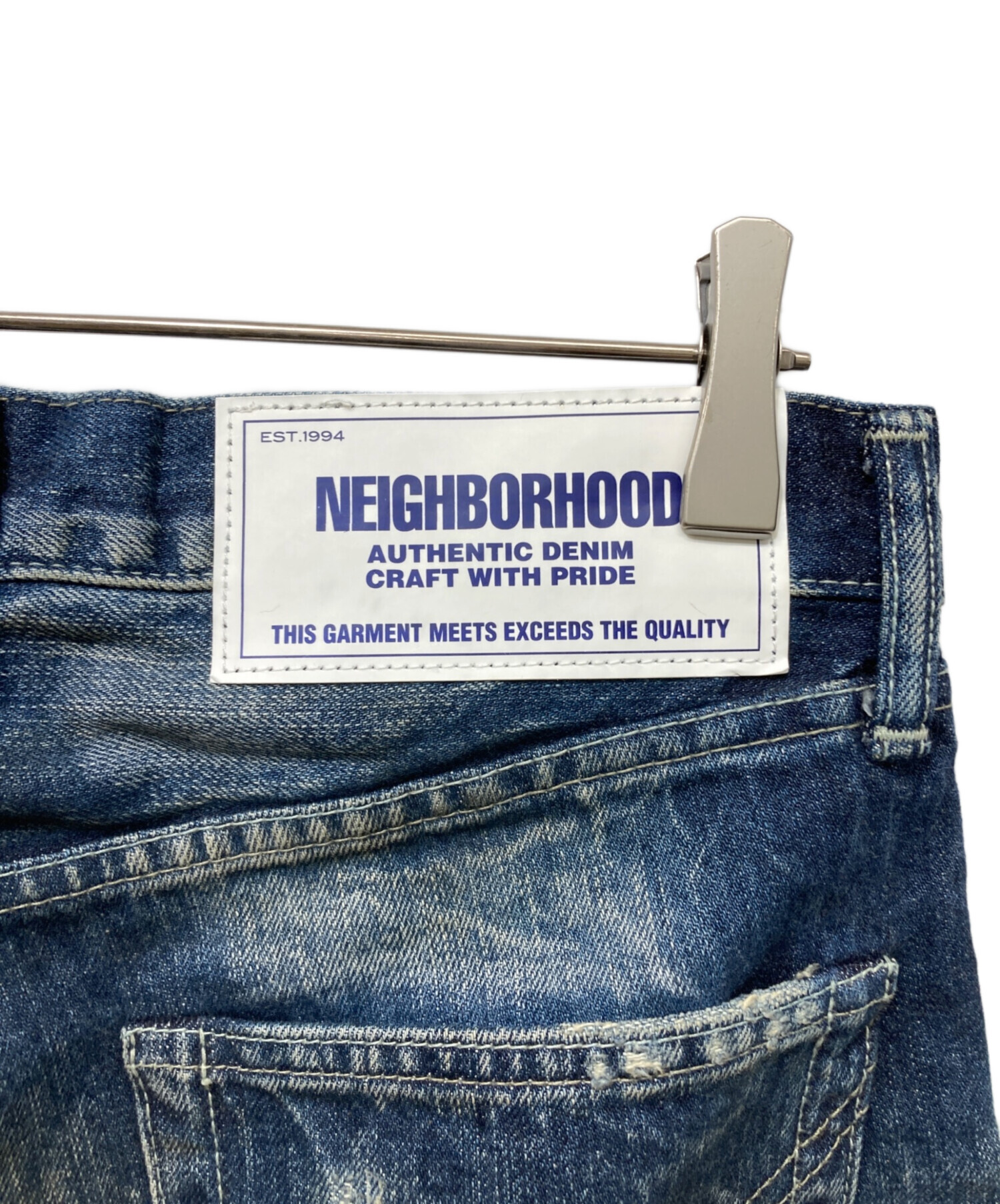 MN-0300-001 人気 ネイバーフッド SAVAGE13 フットボールT カットソー Ｔシャツ NEIGHBORHOOD(ネイバーフッド) 19AW⁄SAVAGE CREW A-KNIT