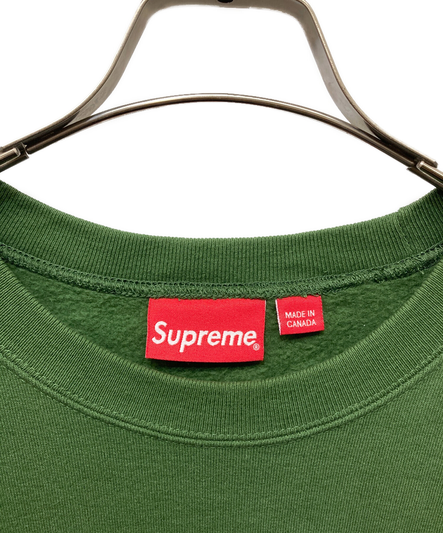中古・古着通販】Supreme (シュプリーム) Small Box Crewneck グリーン 