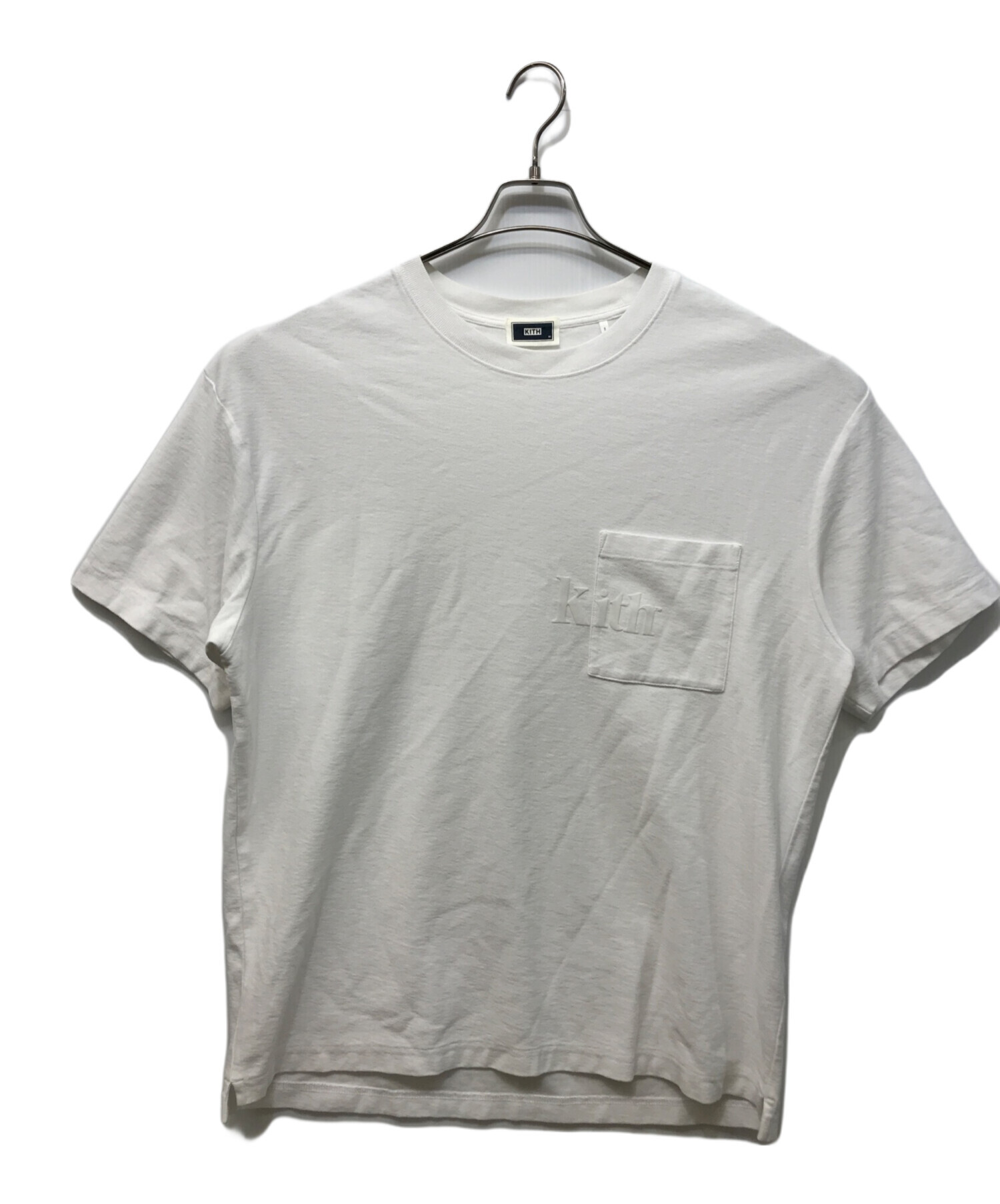 中古・古着通販】KITH (キス) Quinn Tee ホワイト サイズ:M｜ブランド 