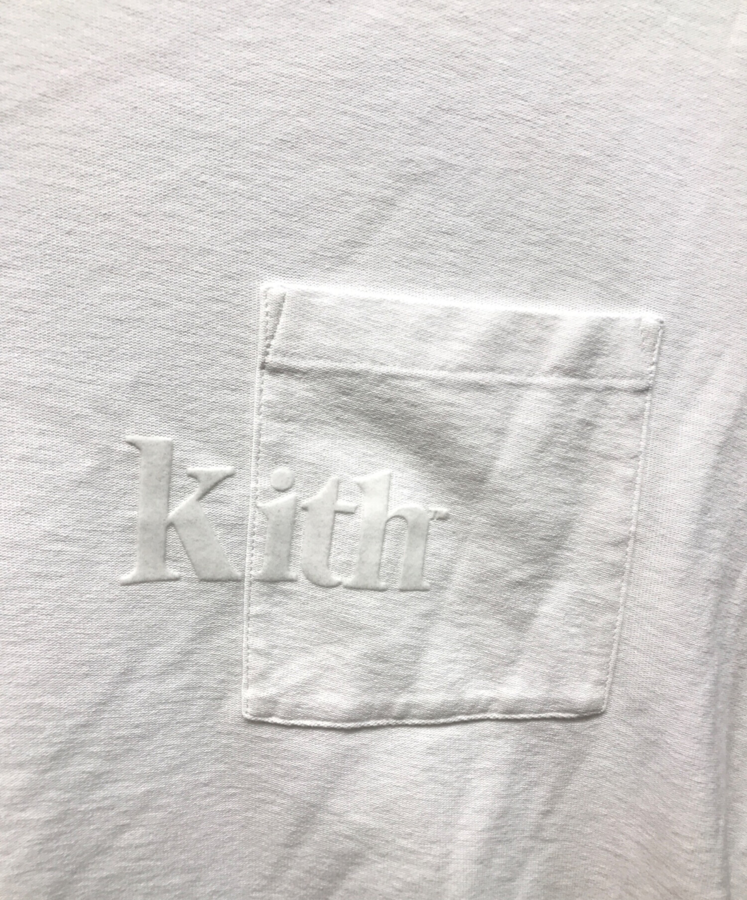 中古・古着通販】KITH (キス) Quinn Tee ホワイト サイズ:M｜ブランド