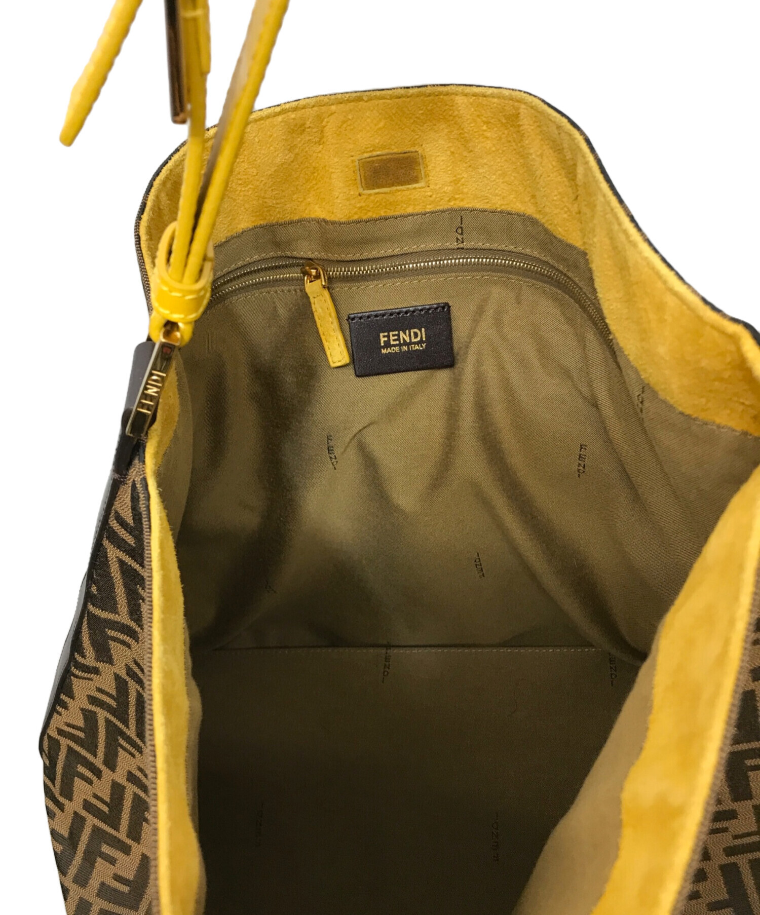 FENDI フリルイエロースカート 7A FENDI フリルイエロースカート 7A