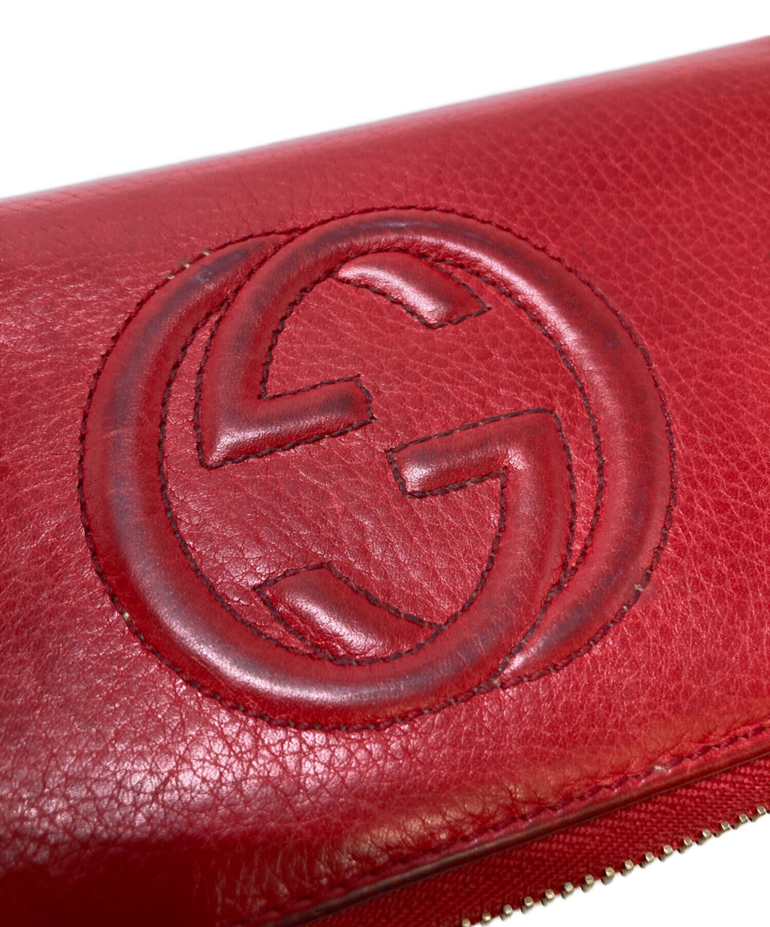 中古・古着通販】GUCCI (グッチ) ソーホー ラウンドジップロング 