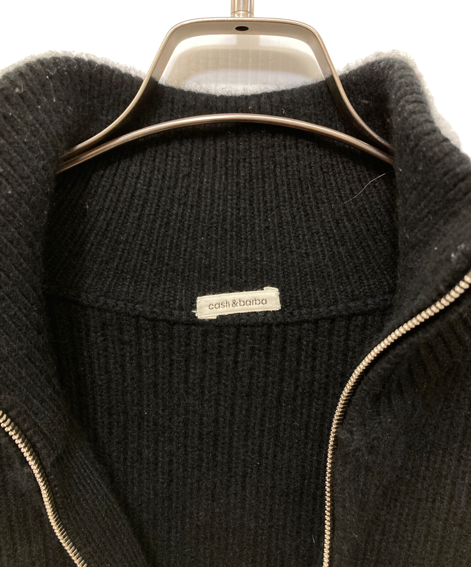 caba & barba cash baby ドライバーズニット モンゴリアンカシミヤ ドライバーズ ニット, Top Gray – cash & barba