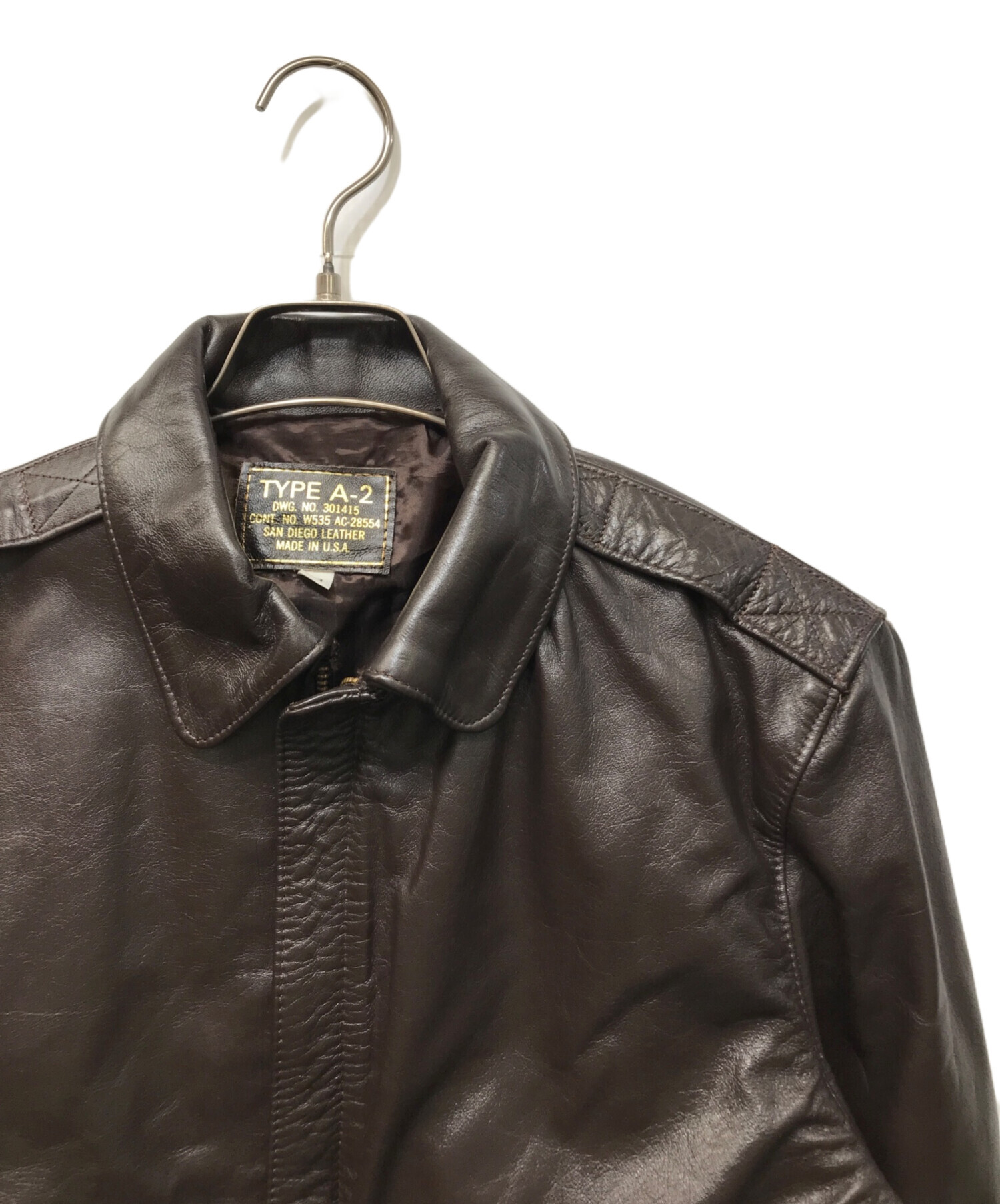 中古・古着通販】SAN DIEGO LEATHER (サンディエゴレザー) A-2タイプ