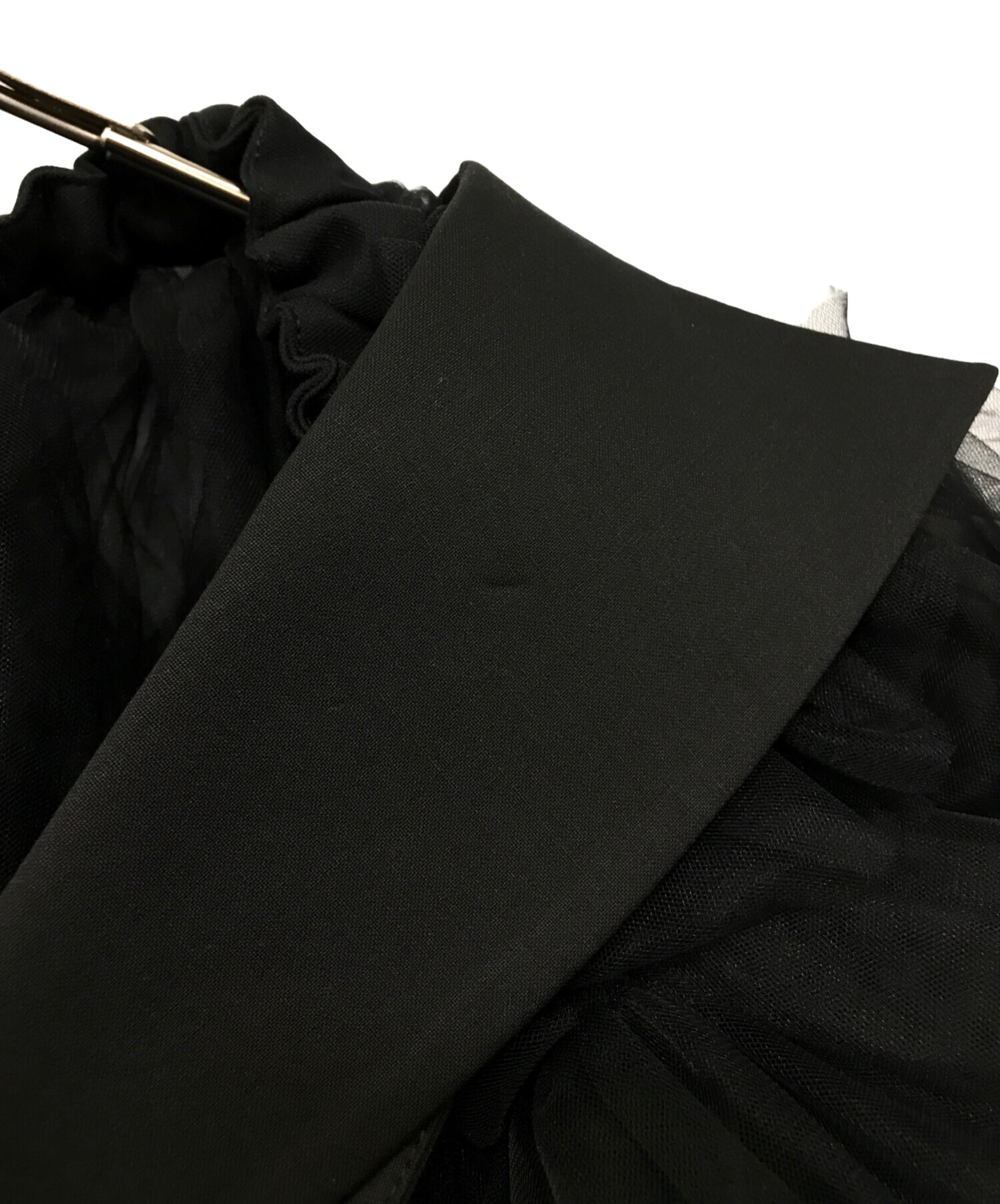 VIVIANO チュールベスト 中古・古着通販】VIVIANO (ヴィヴィアーノ) チュールベスト ネイビー