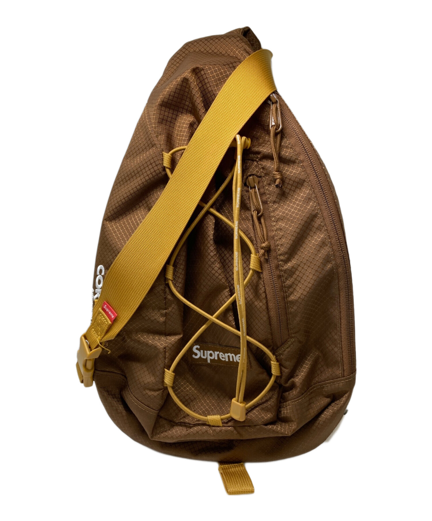 中古・古着通販】Supreme (シュプリーム) SS22 Sling Bag ブラウン 