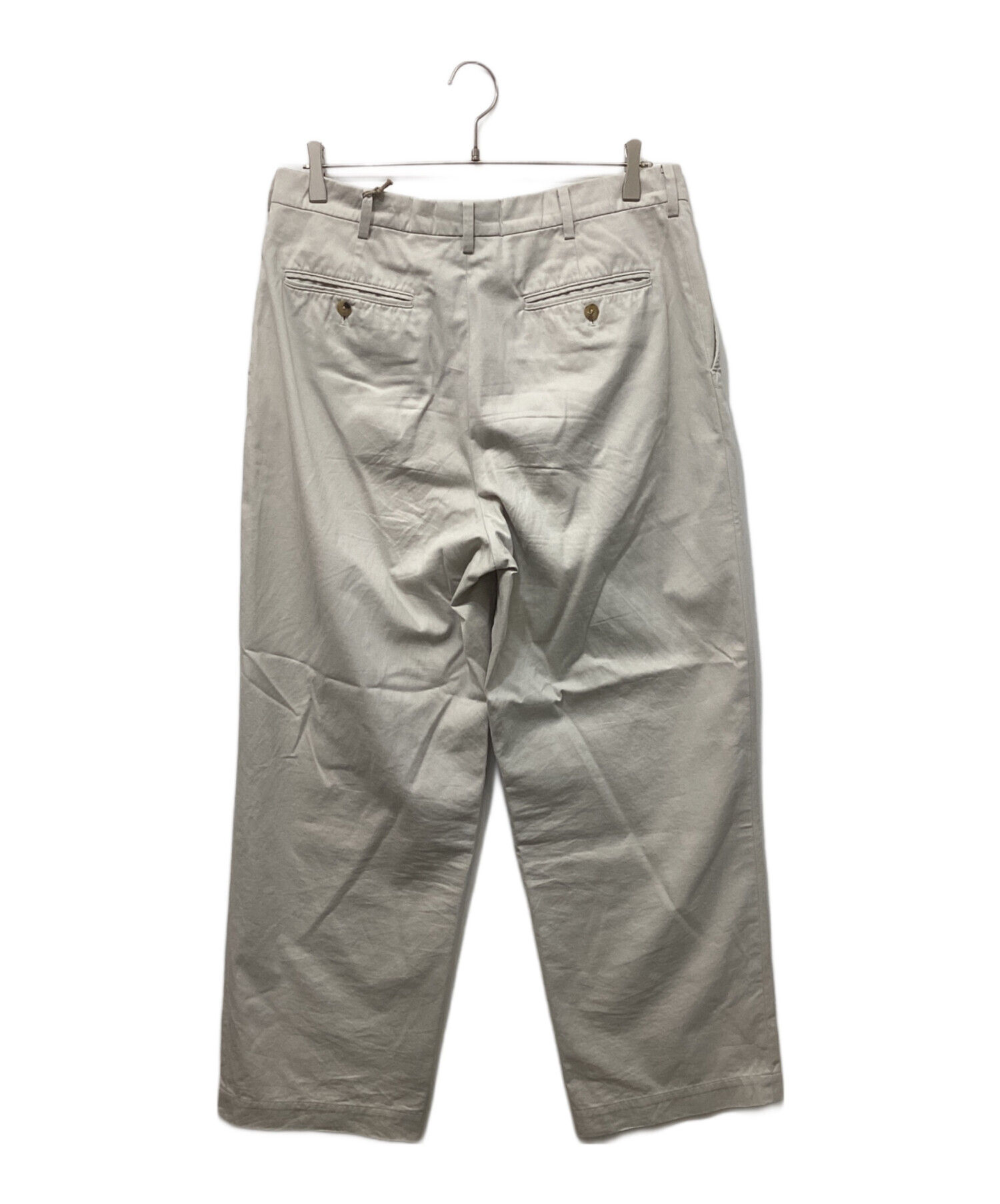 中古・古着通販】HERILL (ヘリル) EgyptianCotton Chinopants 中古・古着通販】HERILL (ヘリル) EgyptianCotton Chinopants
