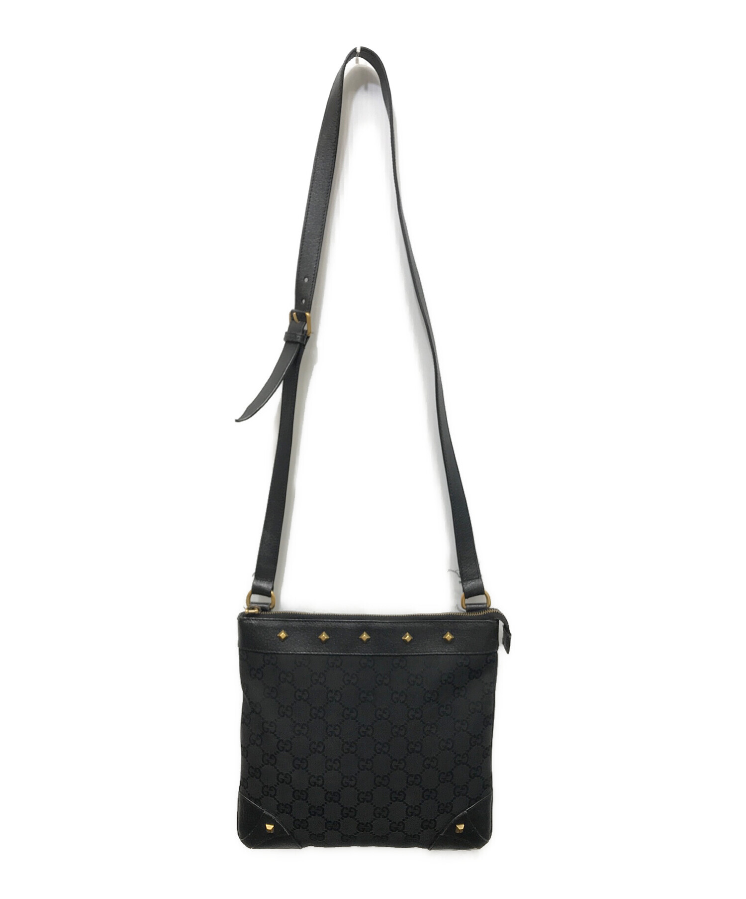 中古・古着通販】GUCCI (グッチ) GGキャンバス ショルダーバッグ 