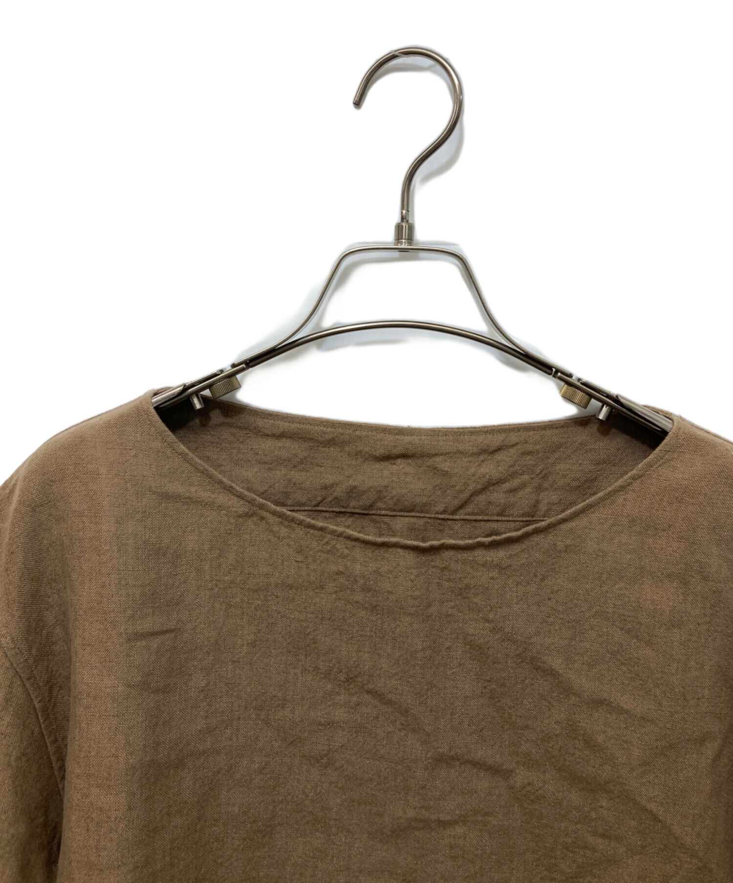 中古・古着通販】SUS-SOUS (シュス) スリーピングシャツS/S ブラウン